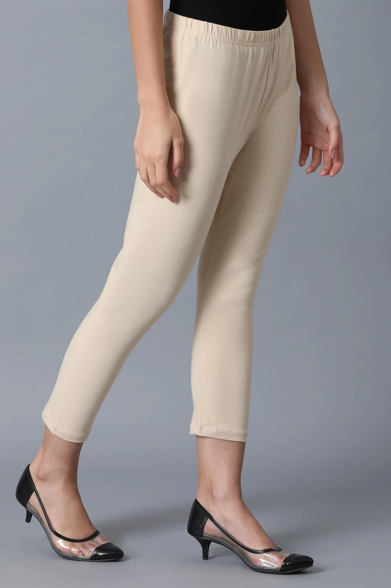 Beige Leggings - Image 4