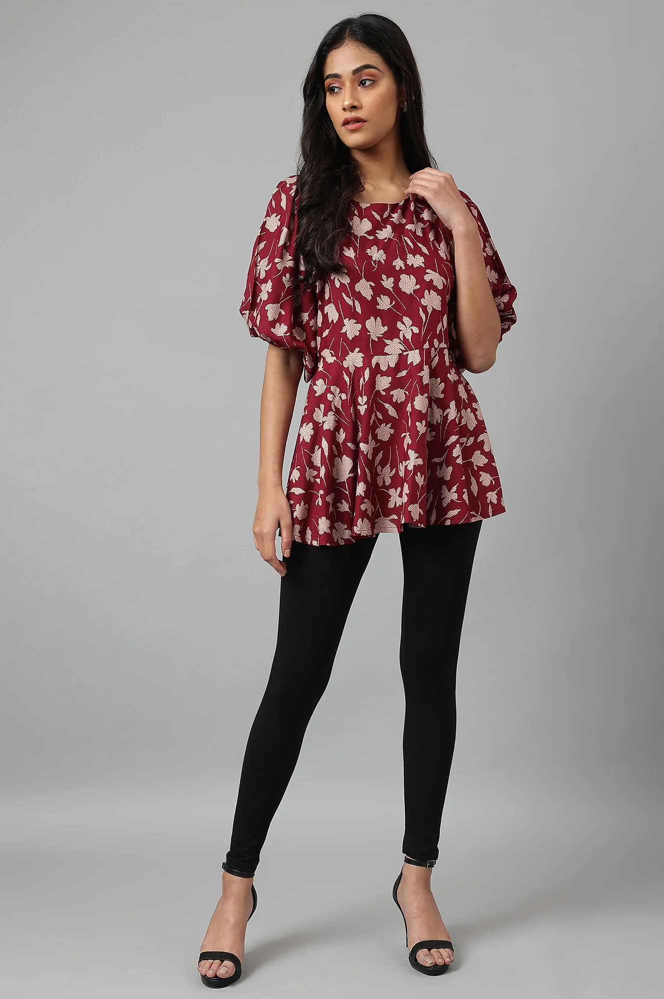 Black Ankle Length Tights - Image 4