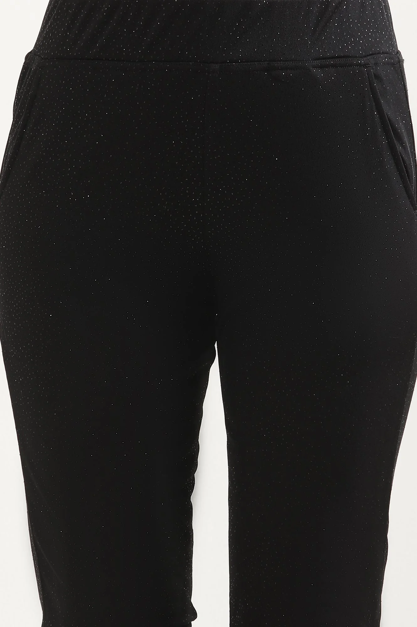 Elleven Women's Black Printed Flared Sharara With Elasticated Waist - Image 6