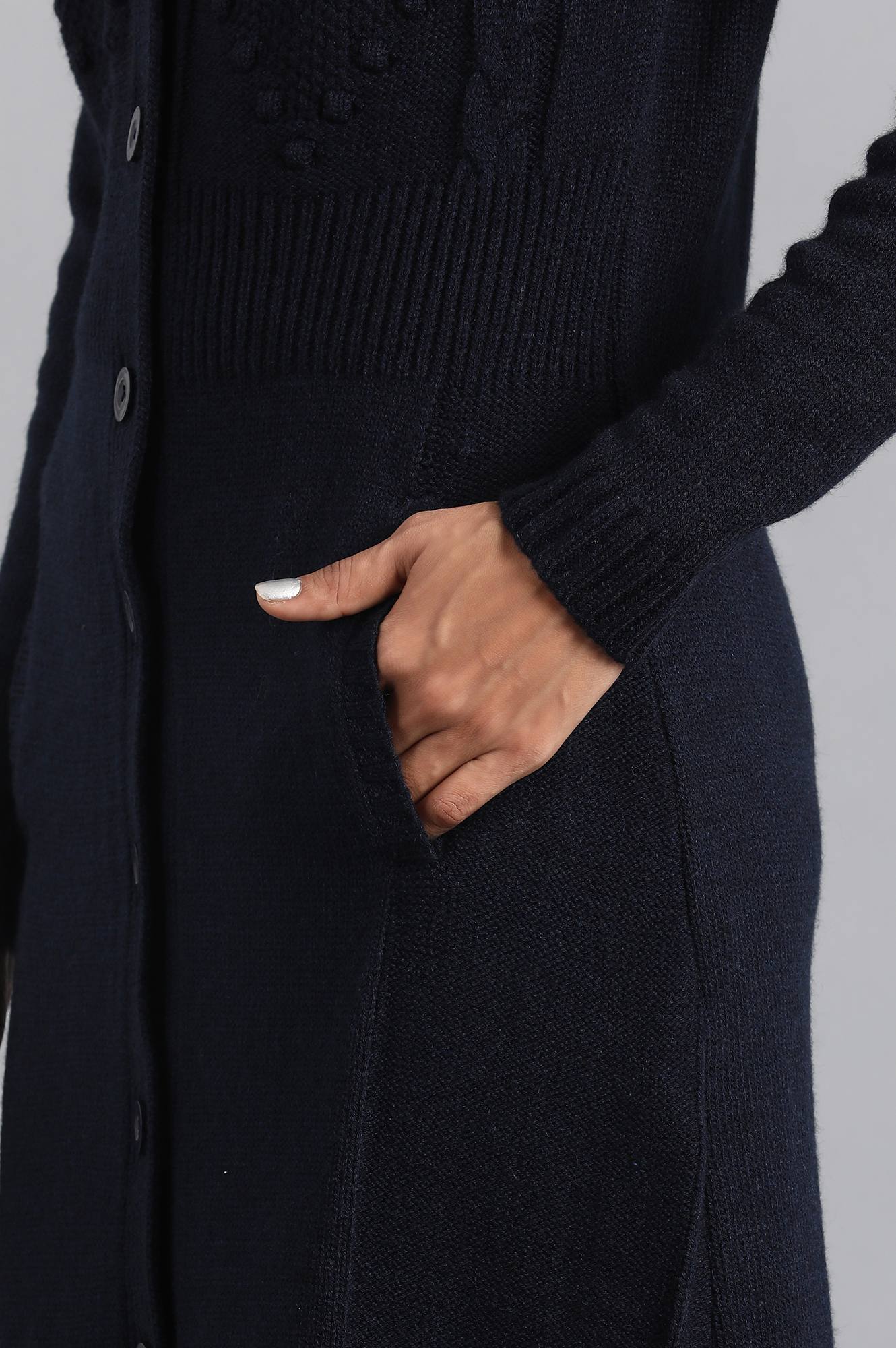 Blue Long Jacket - Image 6