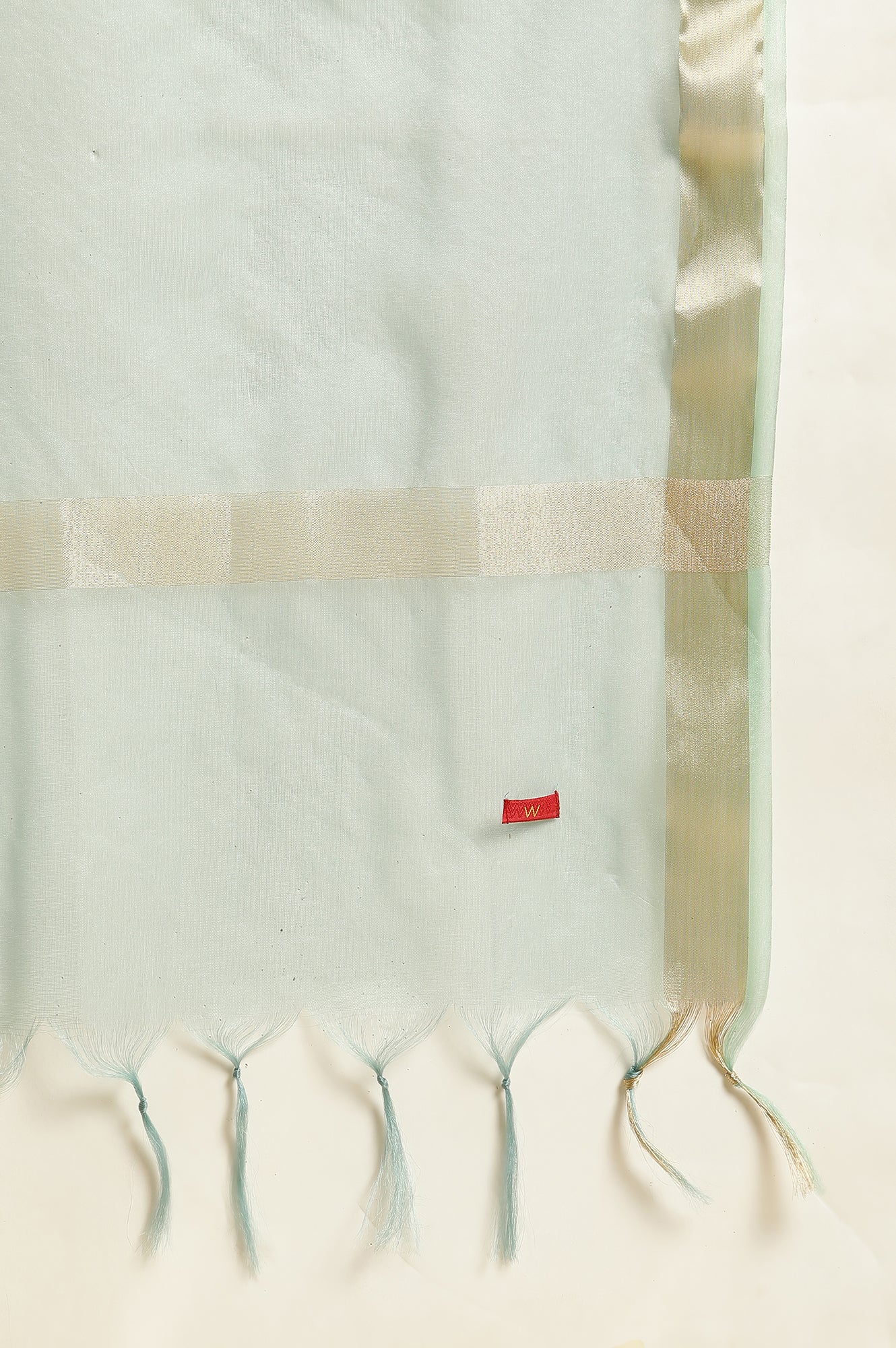 Blue Organza Festive Dupatta - Image 6