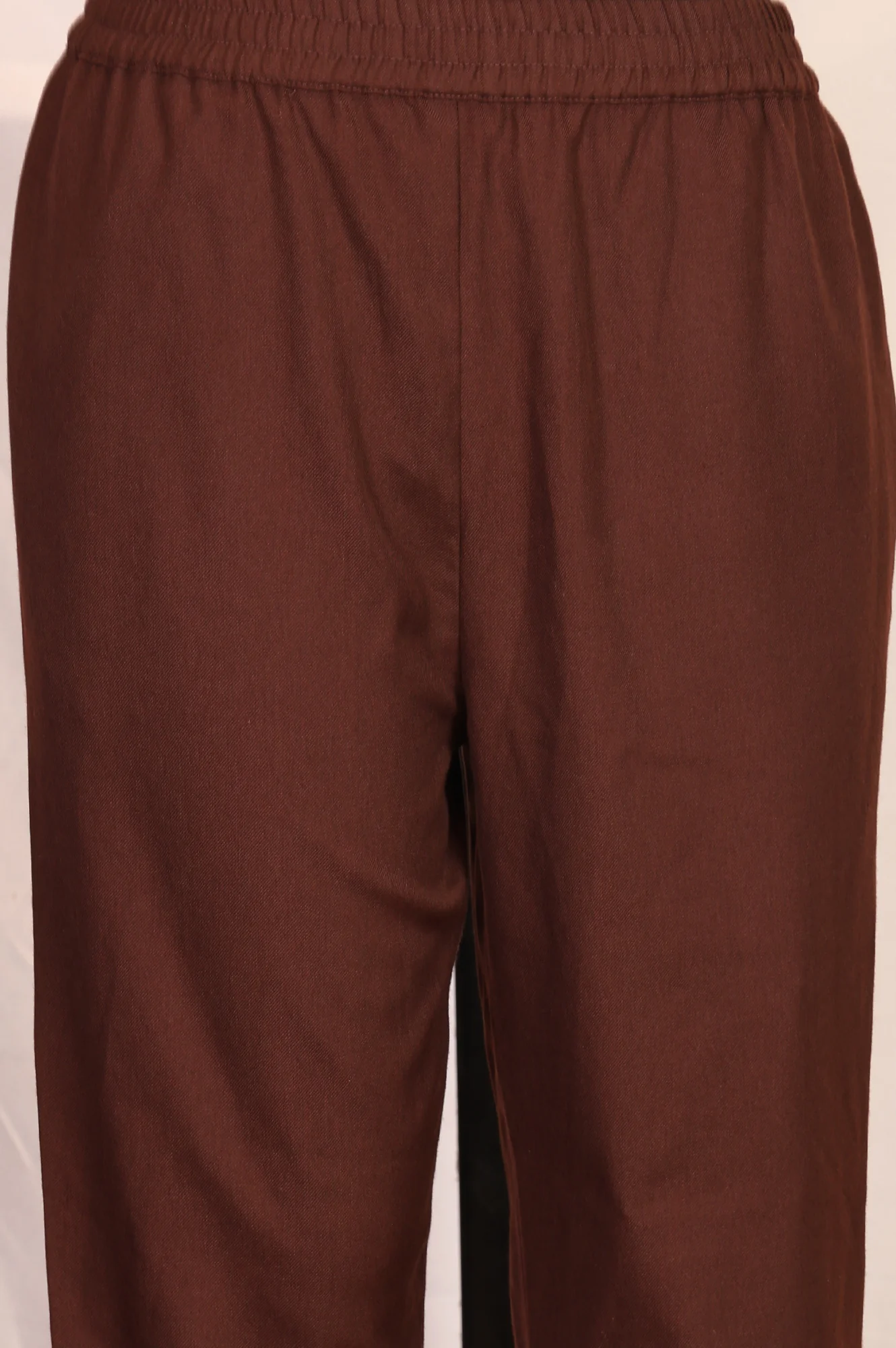Coffee Brown Ethnic Motifs Thread Work Straight Kurta with Pants and Dupatta Set - Image 7
