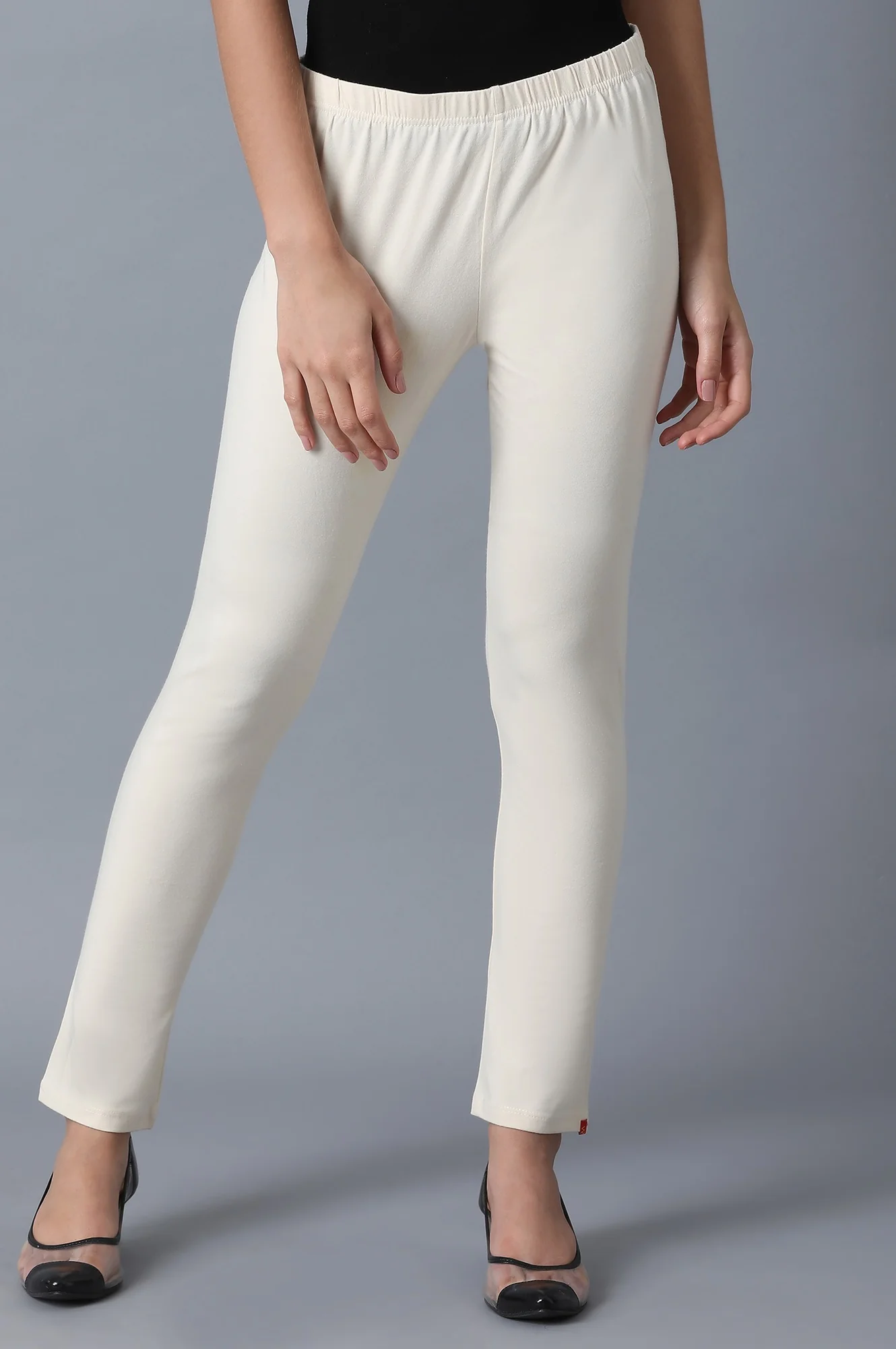 Cream Leggings