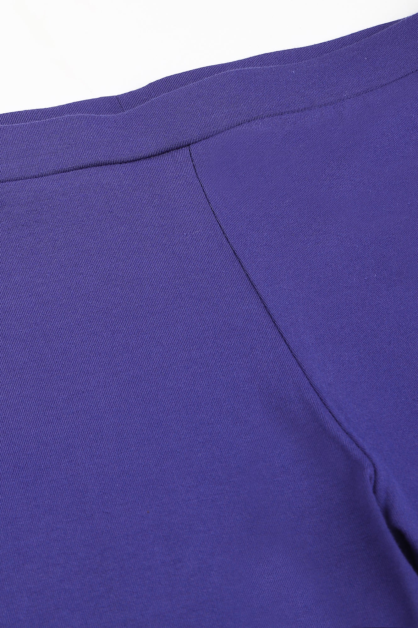 Dark Blue Solid Knitted Women Tights - Image 6