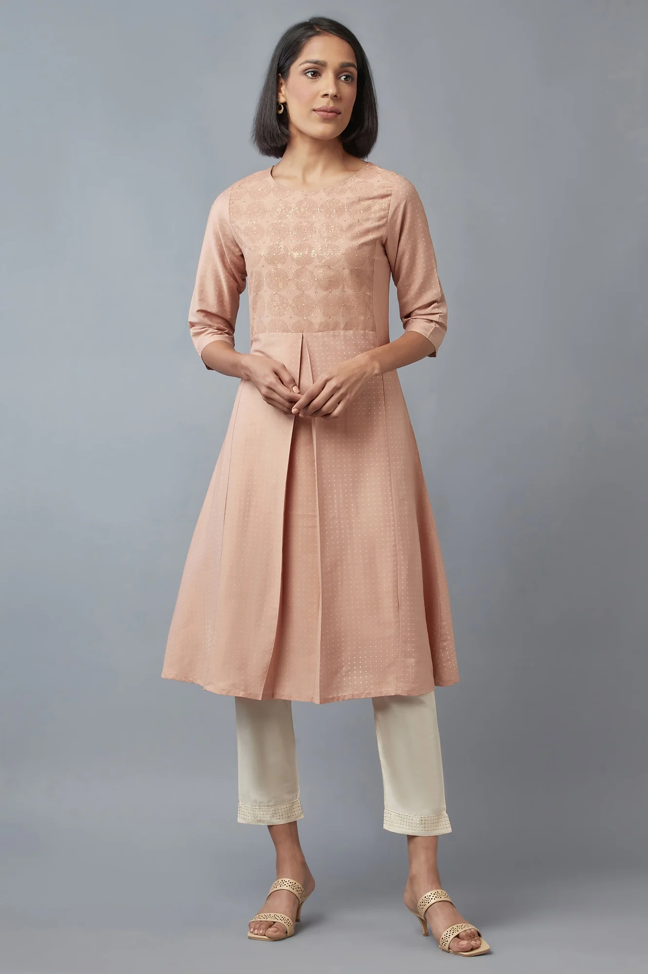Ecru Slim Pants - Image 5