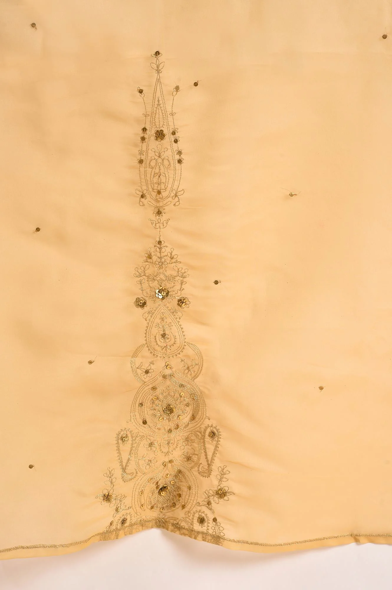 Gold Organza Dupatta - Image 5
