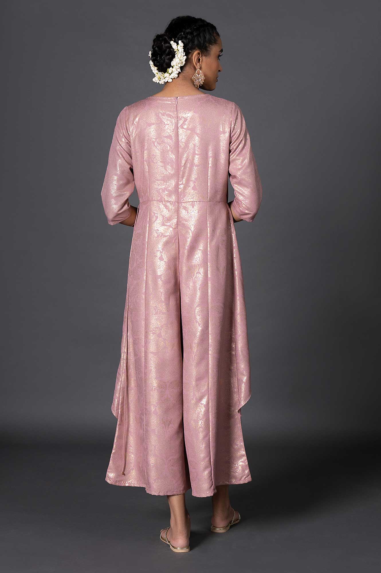 Light Purple Layered Jumpsuit - Image 2