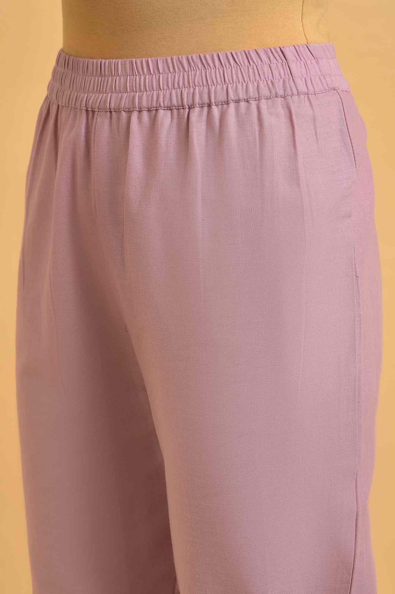 Light Purple Short kurta Set - Image 8