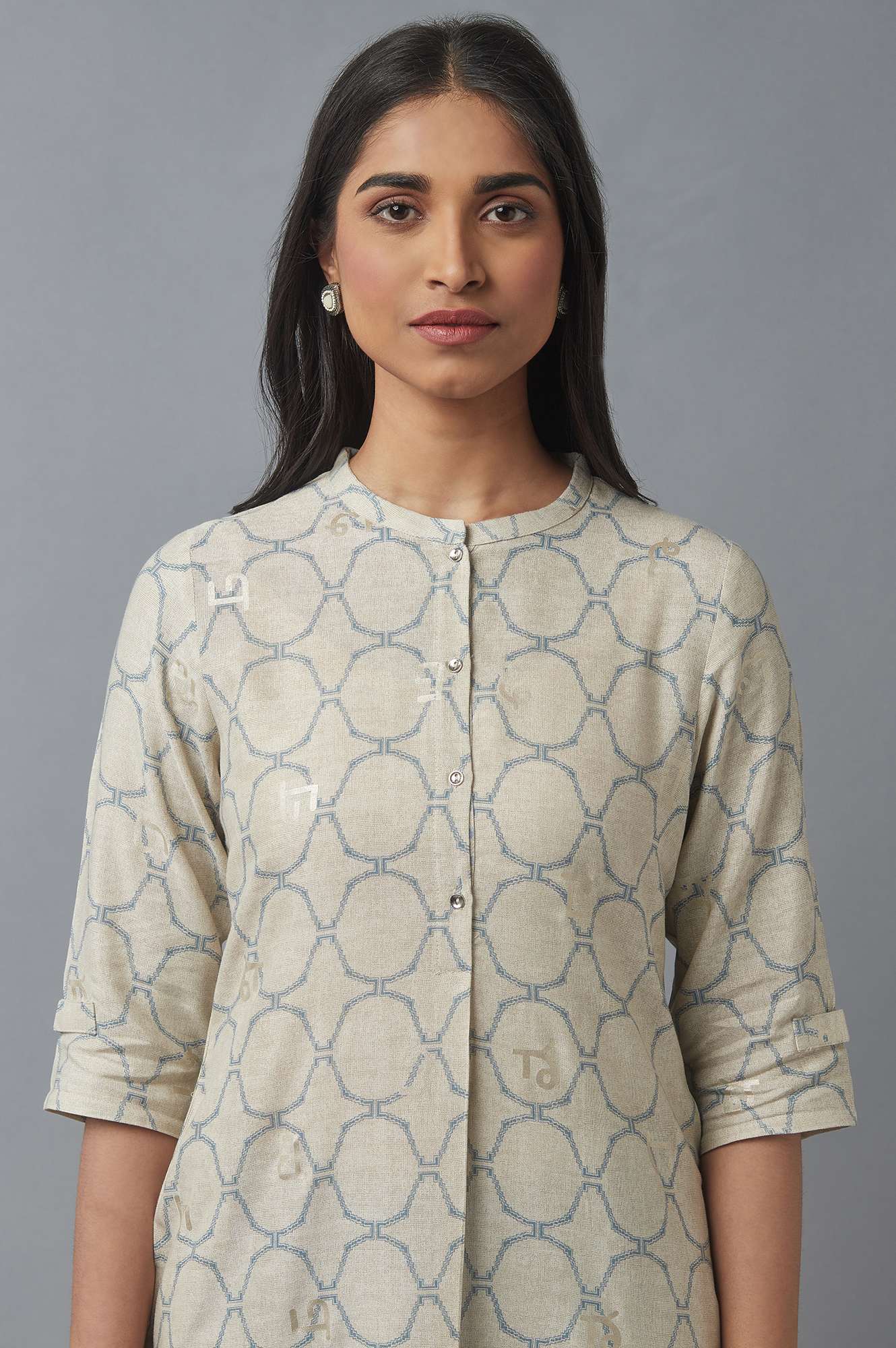 Moonbeam Grey kurta - Image 5