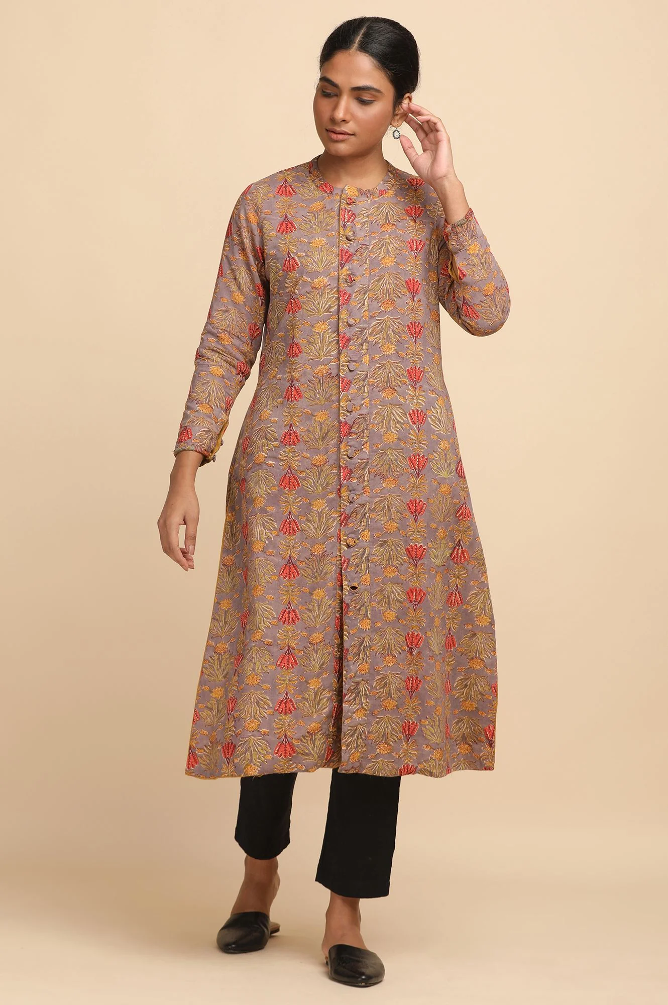 Mustard Woollen Reversible Jacket - Image 7