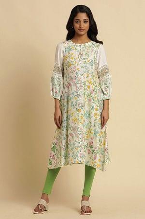Pear Green Knitted Tights - Image 5
