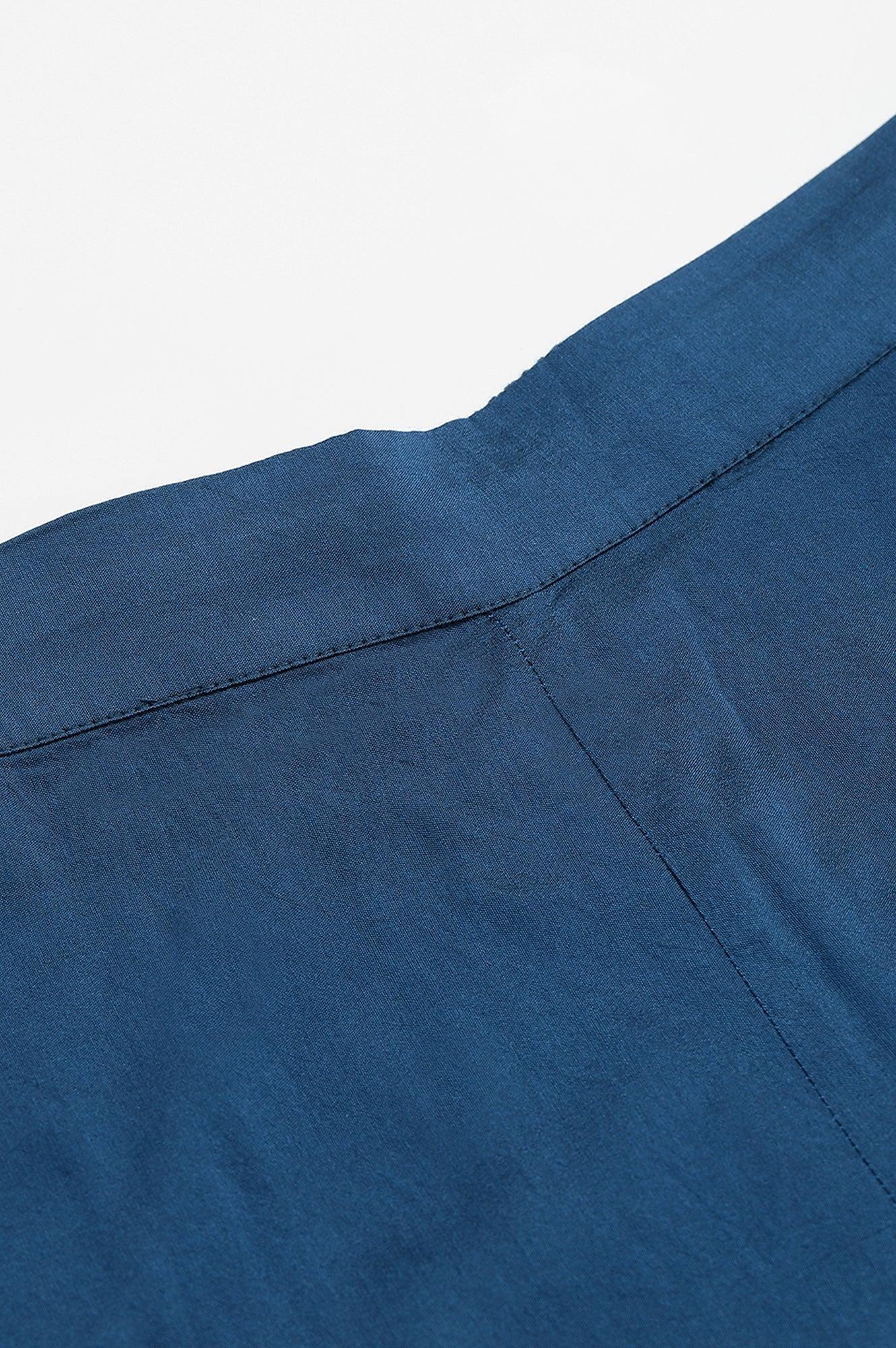 Persian Blue Straight Parallel Pants - Image 6