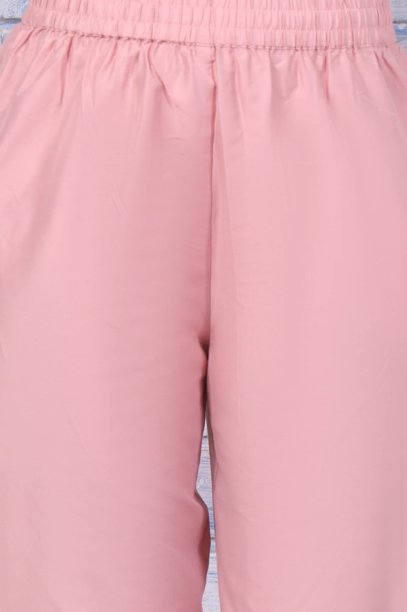 Pink Floral Printed Dori Embroidered Organza Flared Kurta, Straight Pant And Dupatta Set - Image 8