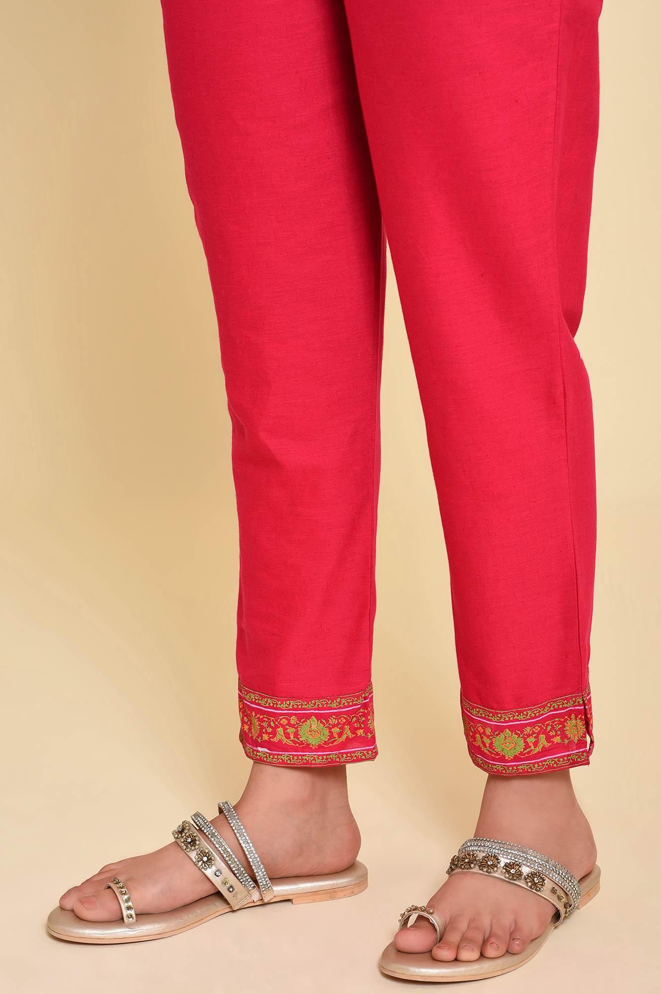 Pink Multicolor Printed Angrakha kurta Set - Image 8