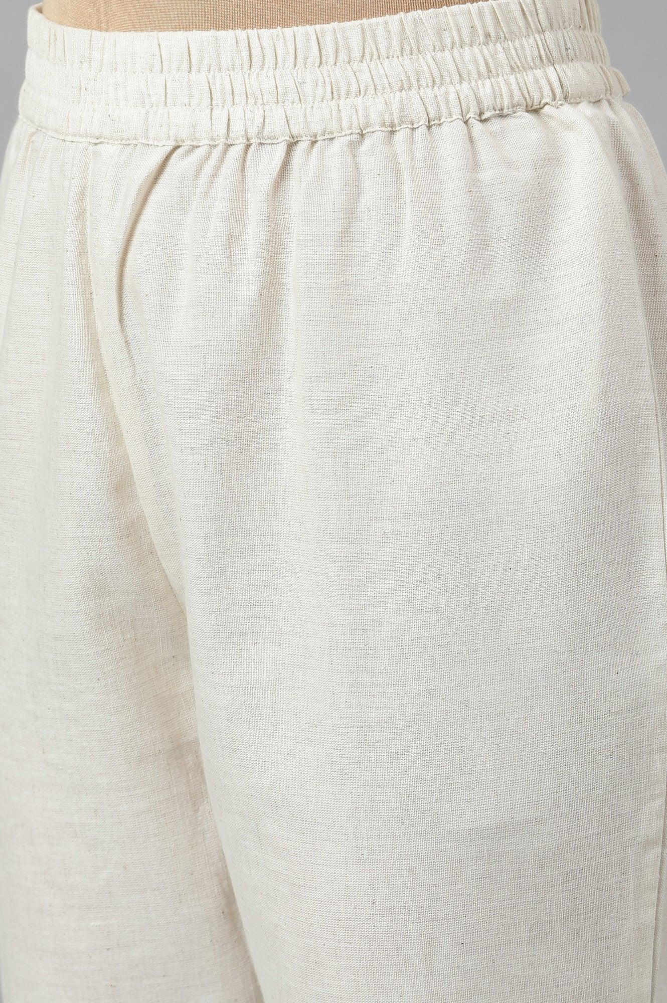 Pistachio Green kurta, Embroidered Slim Pants And Dupatta Set - Image 4