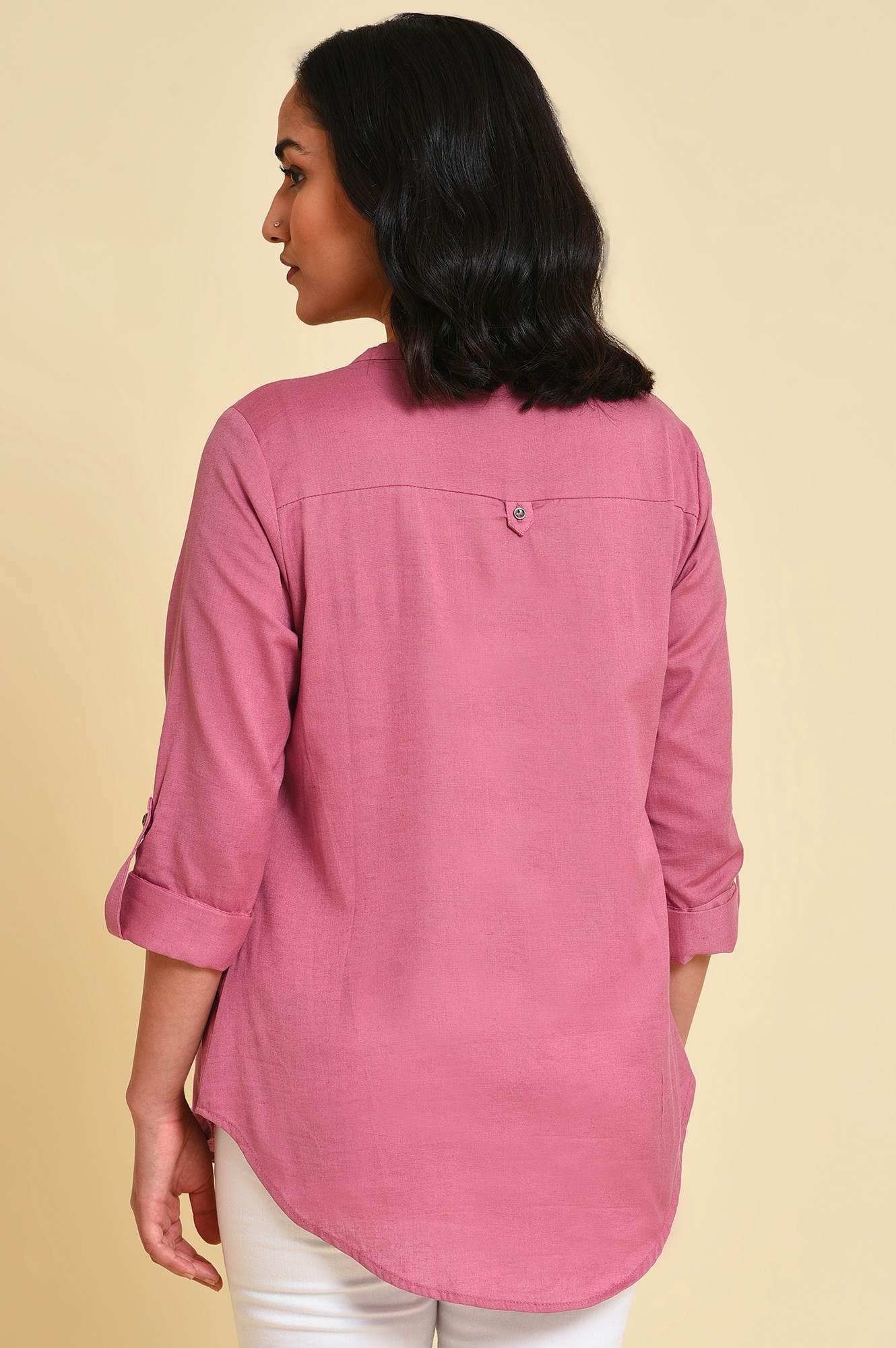 Plus Size Purple Western Plus Size Top - Image 2