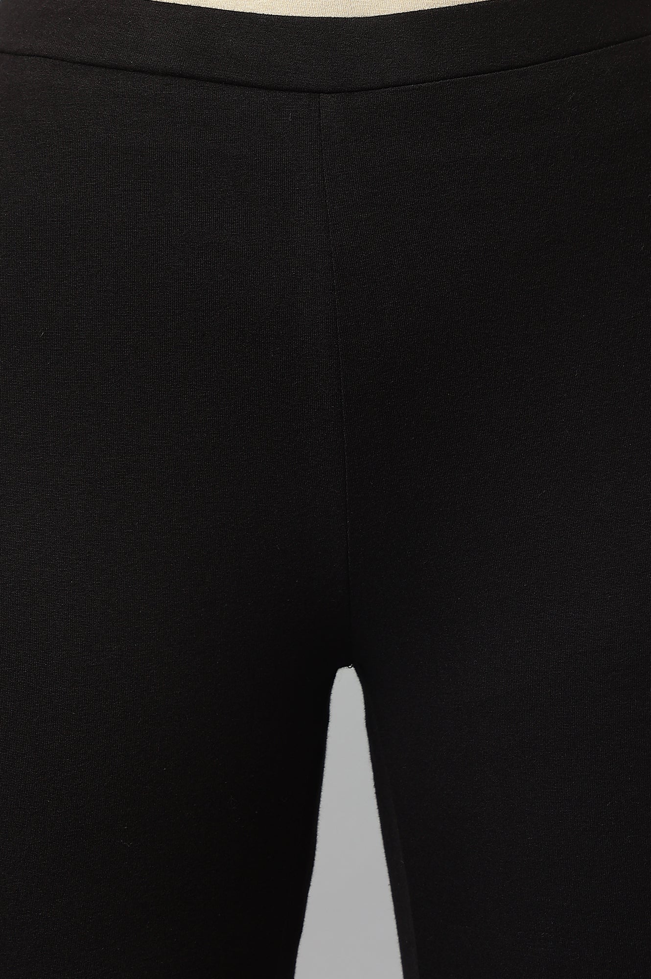Black Ankle Length Tights - Image 8