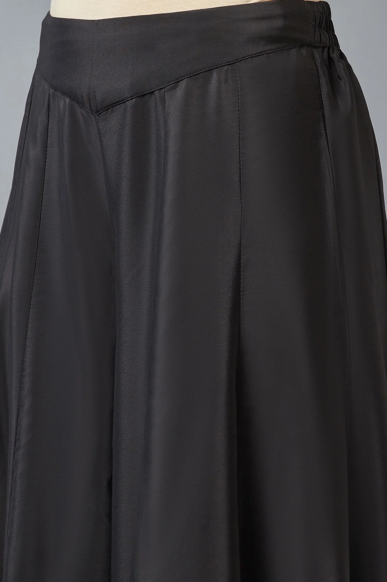 Black Flared Skirt - Image 6