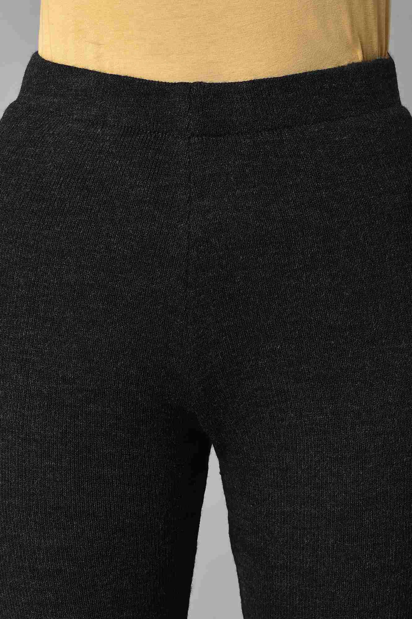 Black Knitted Tights - Image 6