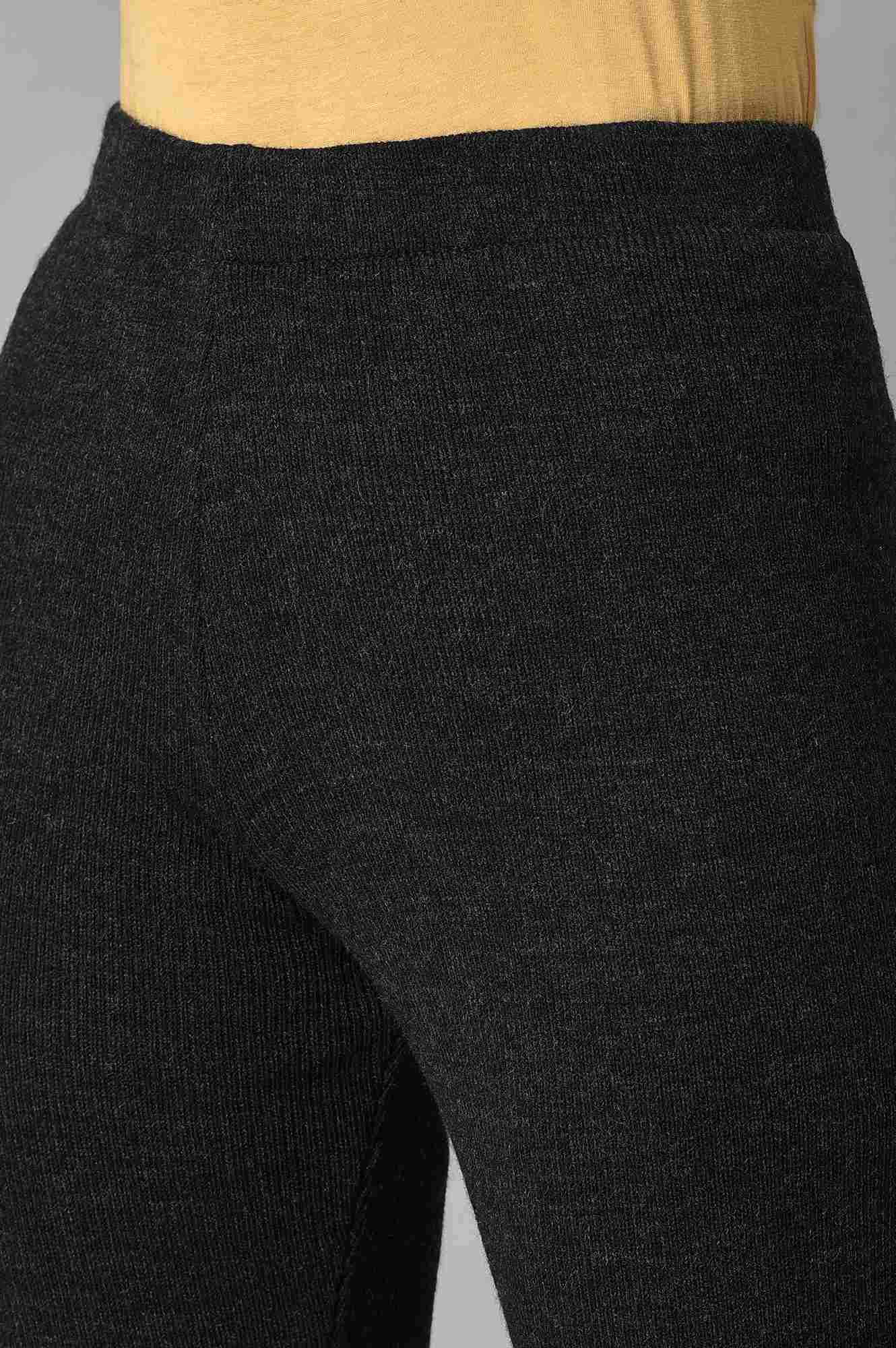 Black Knitted Tights - Image 7