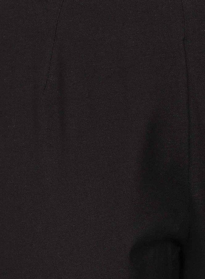 Black Solid Trousers - Image 7