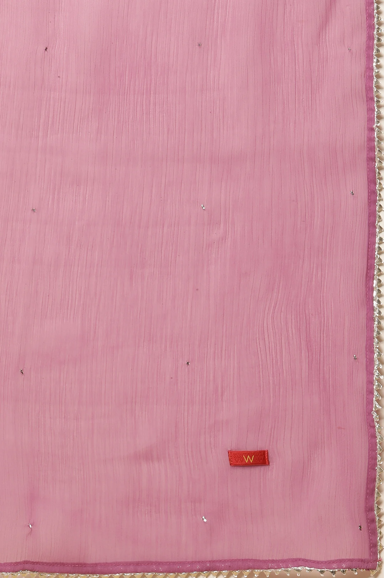 Blue Shantung Embroidered Kurta, Pants And Dupatta Set - Image 10