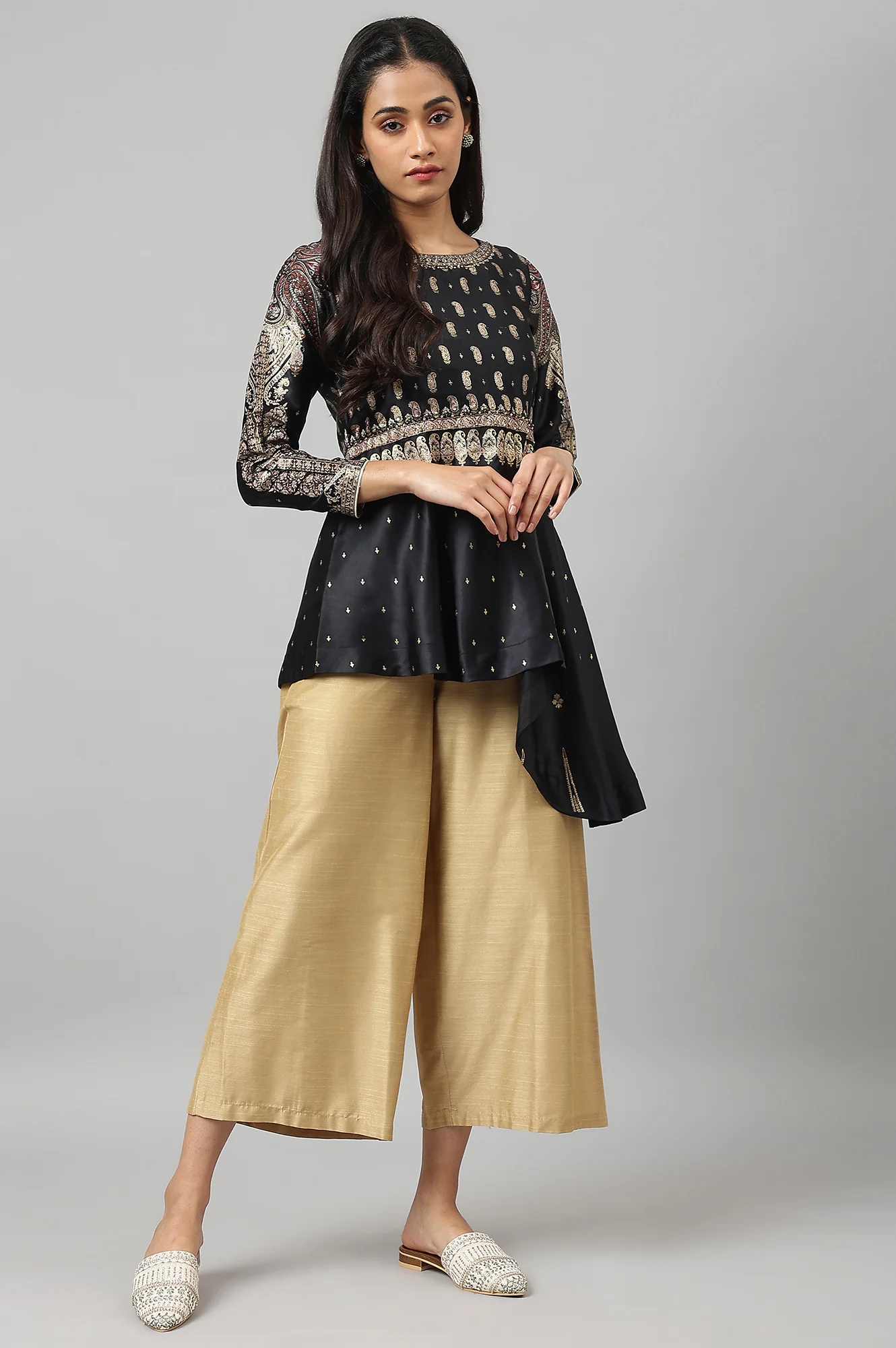 Gold Parallel Pants - Image 4