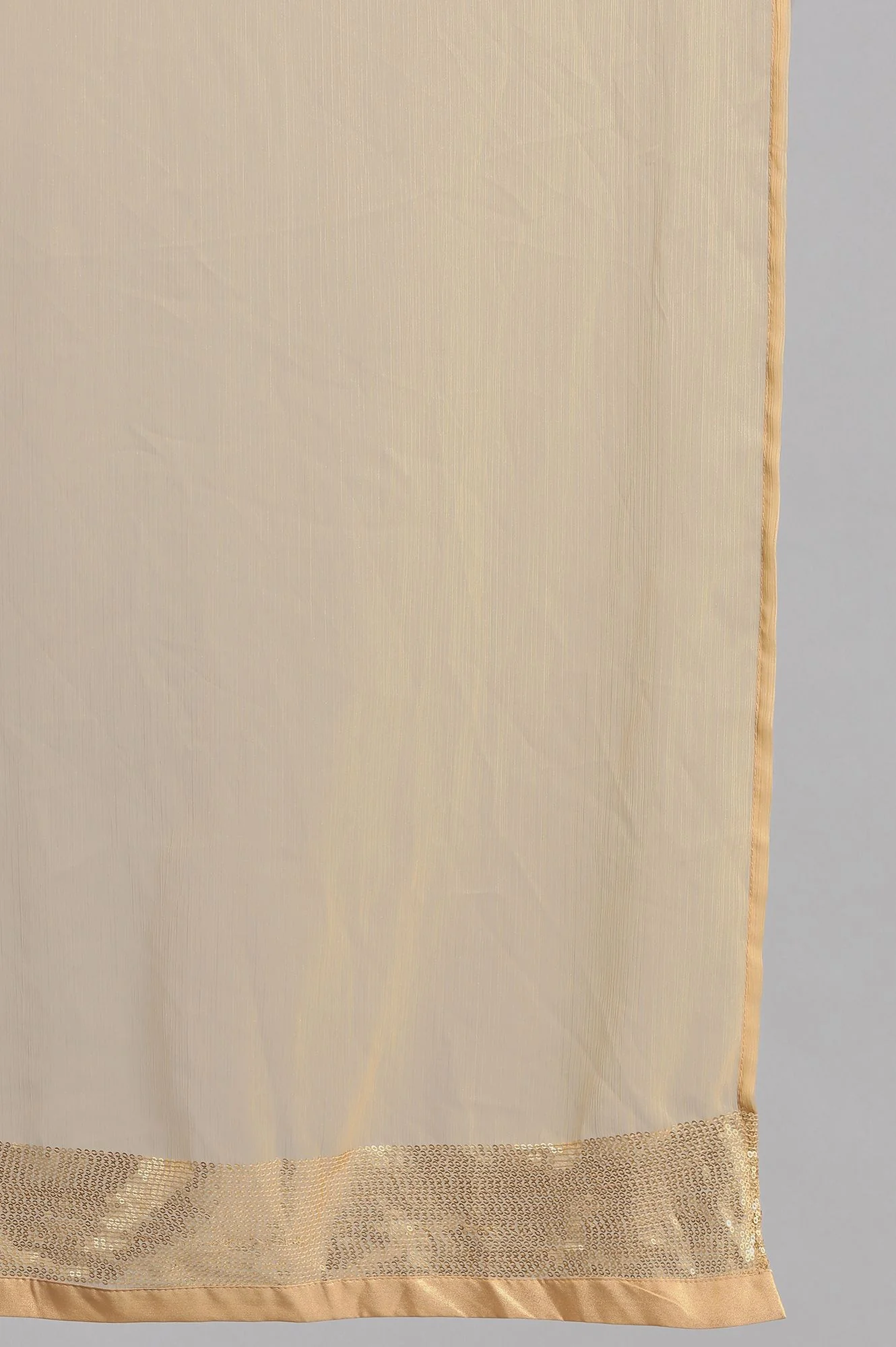 Gold Solid Dupatta - Image 4