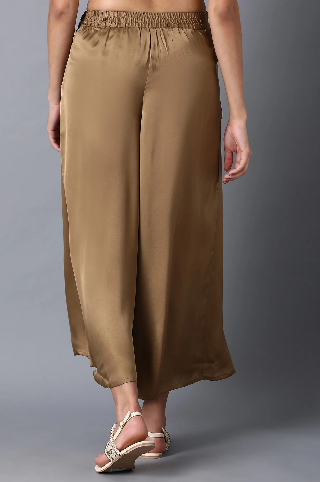 Gold Straight Pants - Image 2