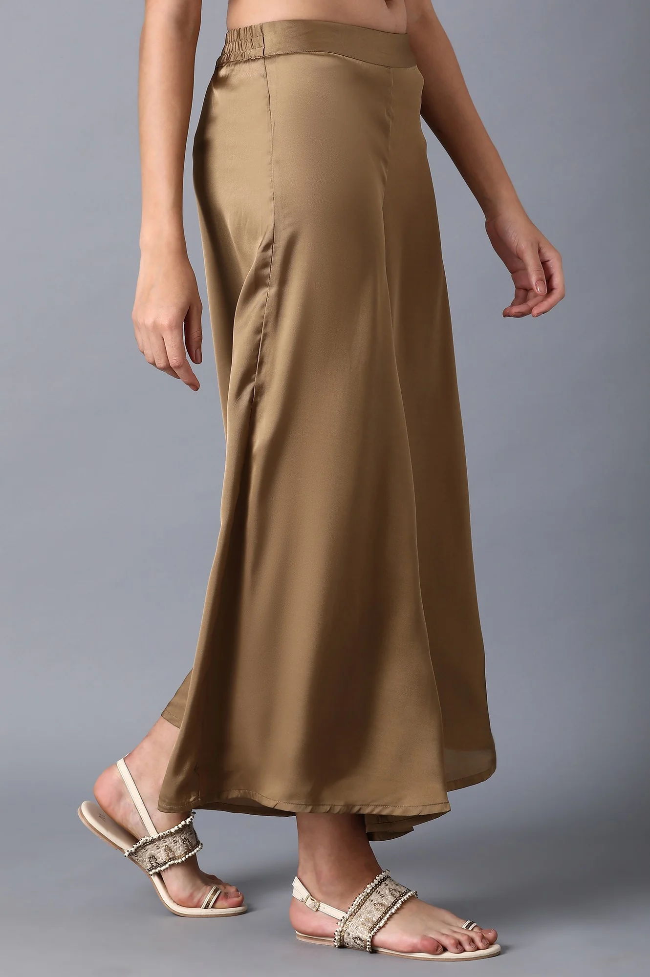 Gold Straight Pants - Image 4