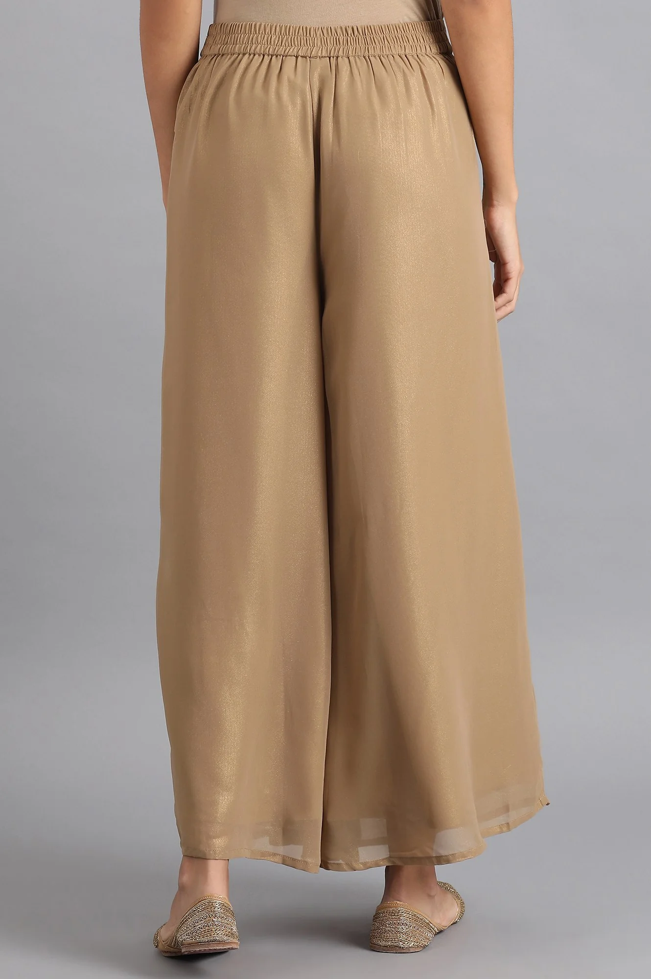 Golden Flared Pants - Image 5