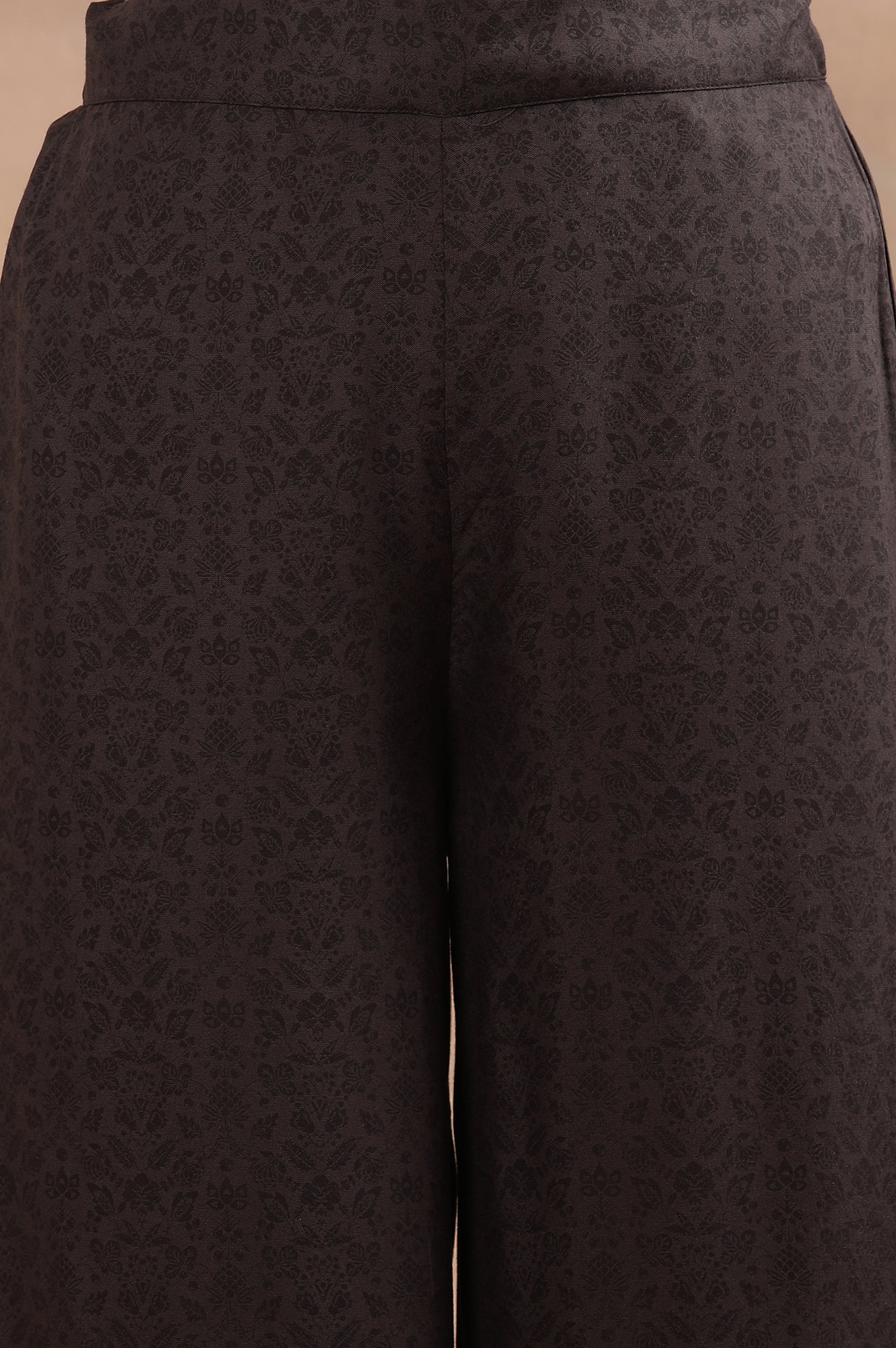 Grey Printed Straight Kurta, Parallel Pants And Dupatta Set - Image 8