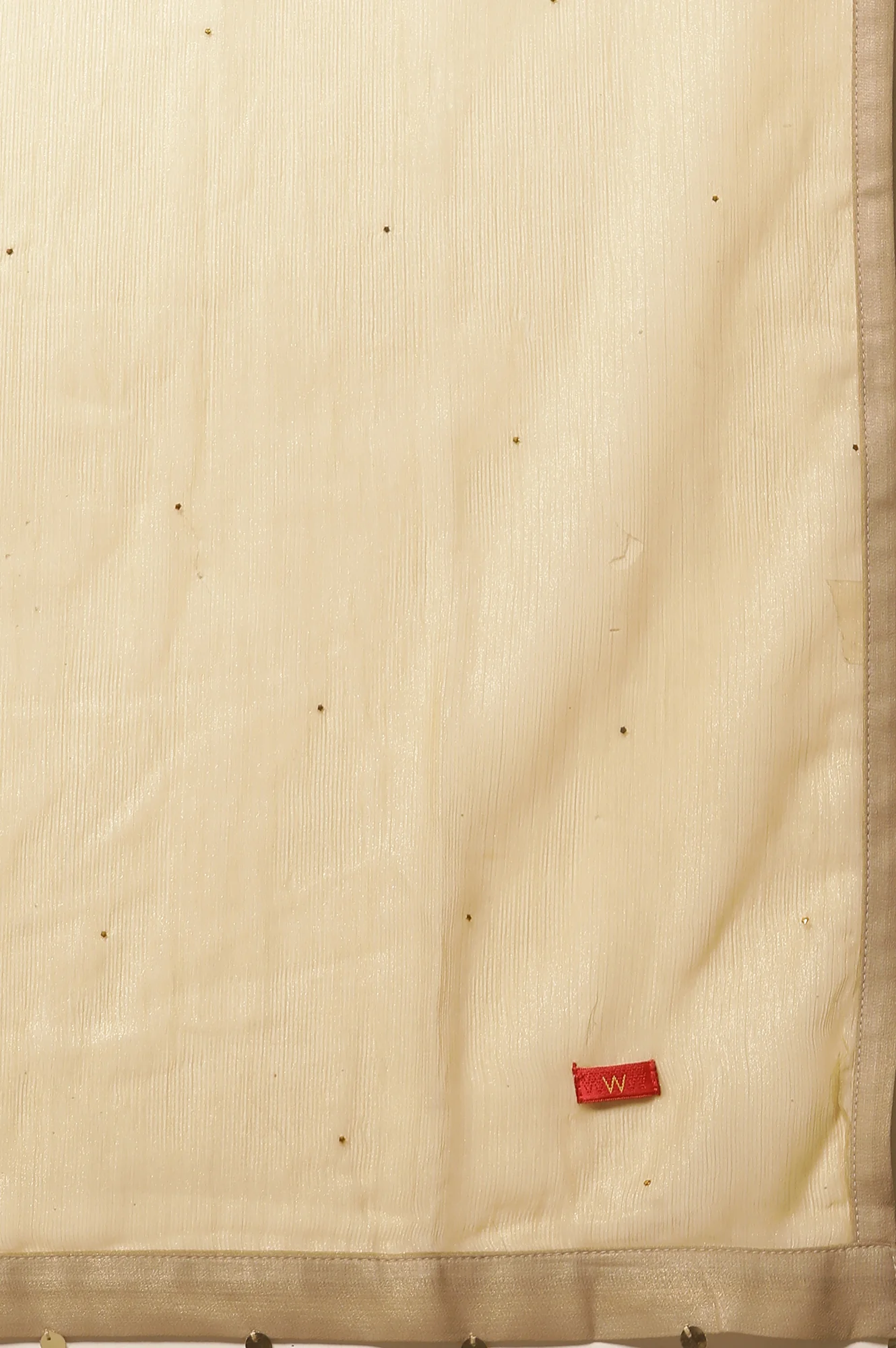 Orange Dori Embroidered Kurta, Pants And Dupatta Set - Image 10