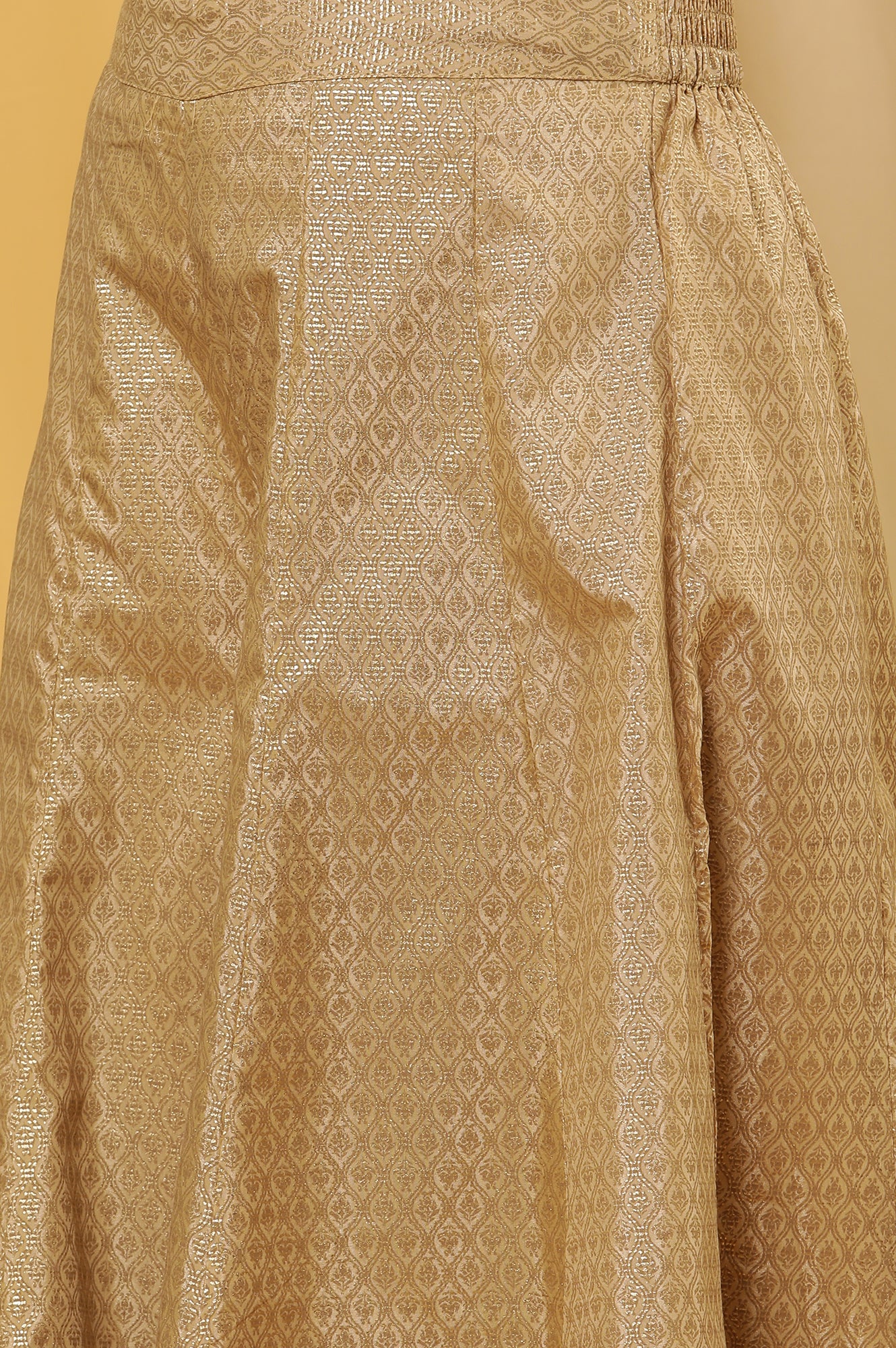 Orange Dori Embroidered Kurta, Pants And Dupatta Set - Image 9