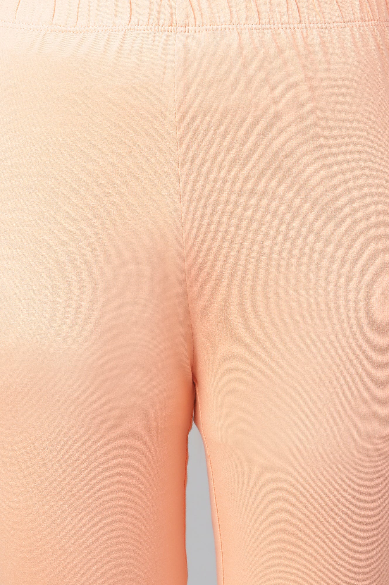 Elleven Women's Orange Skin Fit Churidar - Image 7