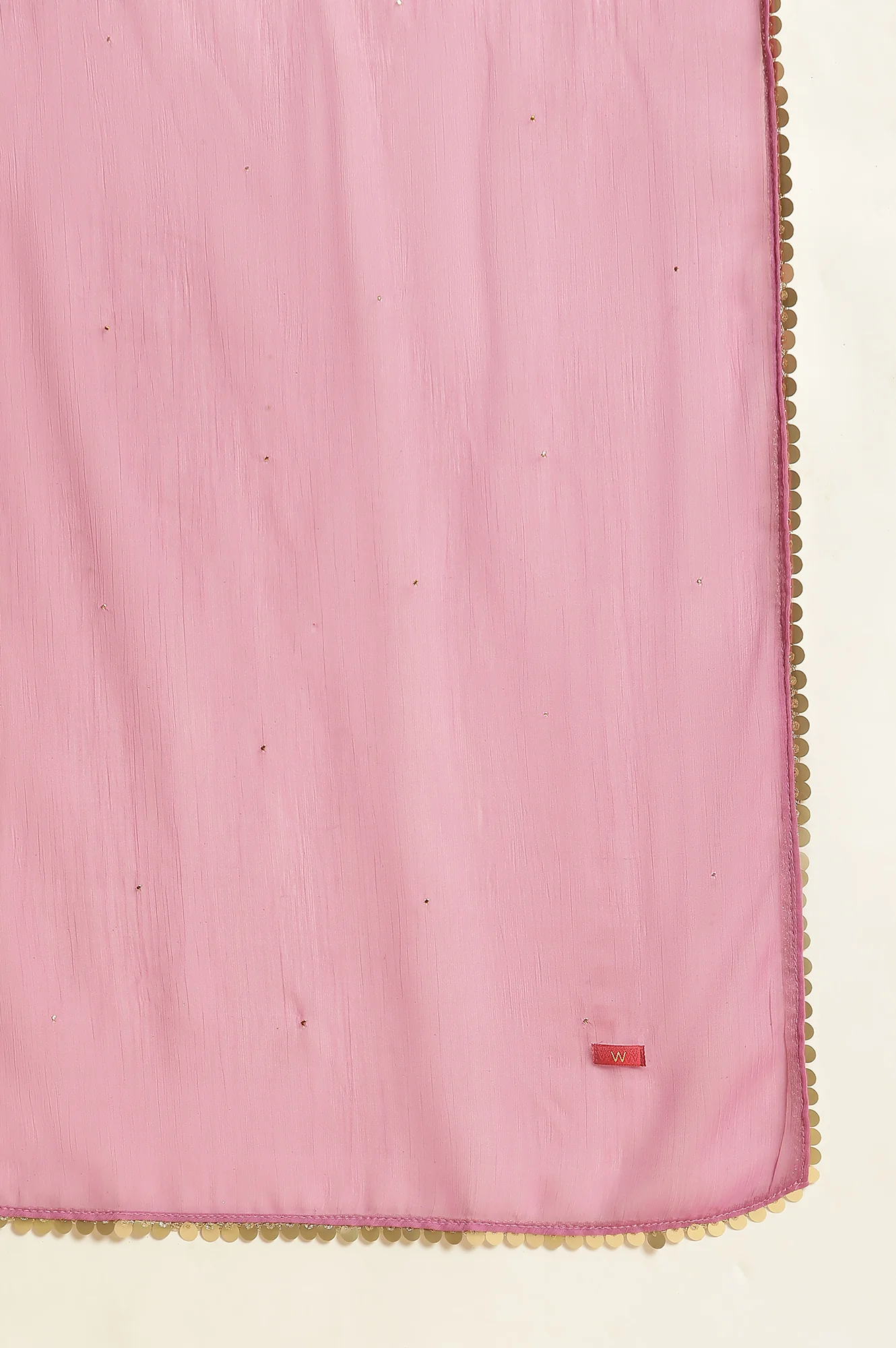 Purple Chiffon Embellished Dupatta - Image 6