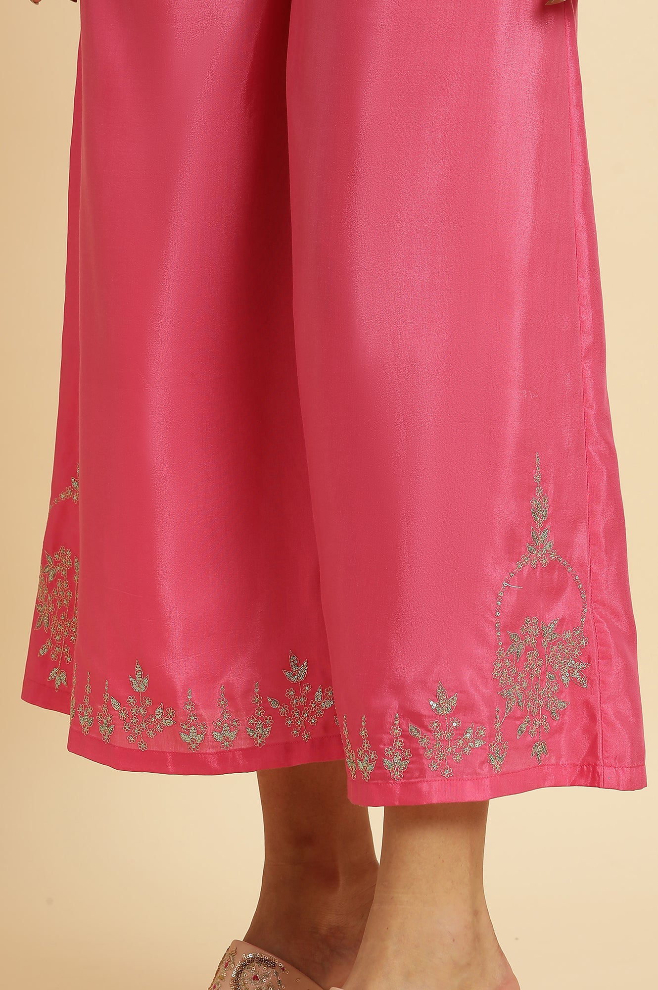 Sea Green Digital Printed Kurta, Pants & Dupatta Set - Image 10