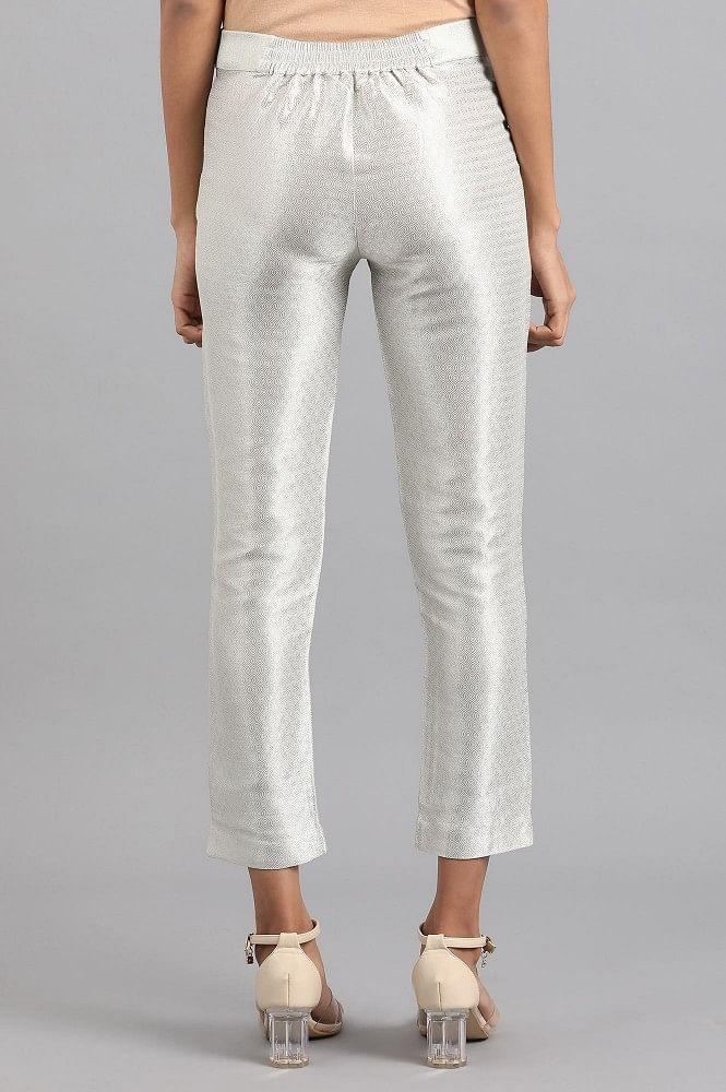 Silver Slim Pants - Image 5