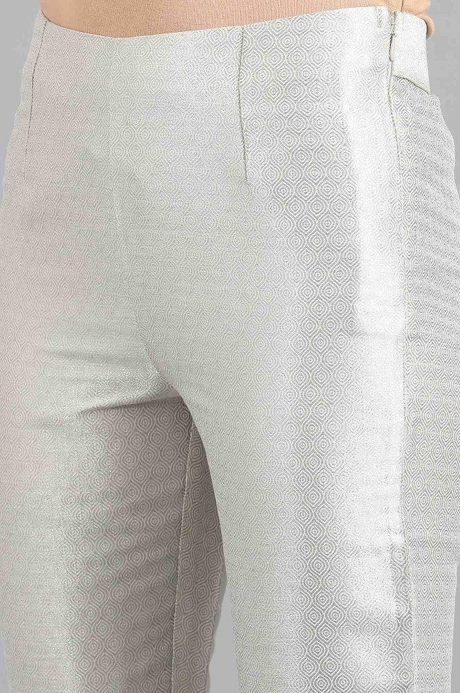 Silver Slim Pants - Image 6
