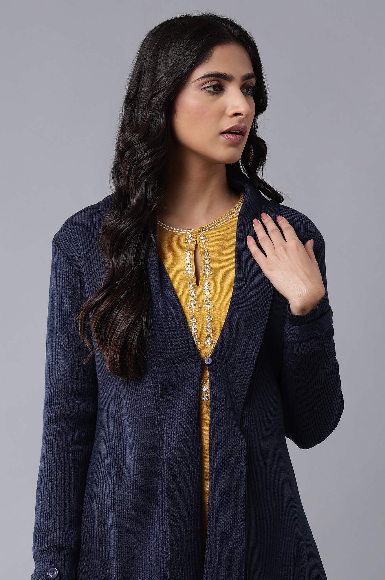 Twilight Blue Cardigan - Image 6