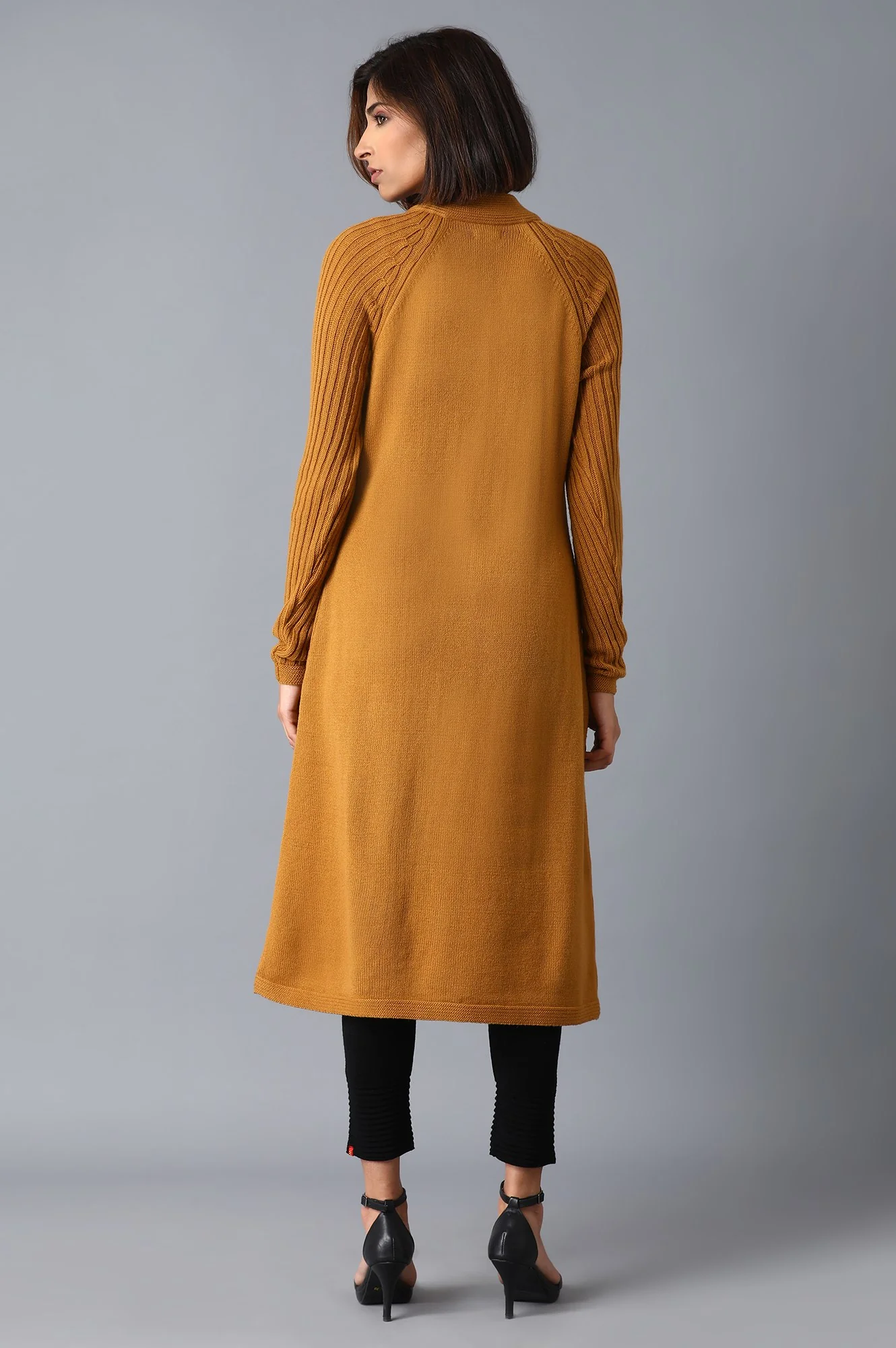 Yellow Reglan Sleeves Jacket - Image 2
