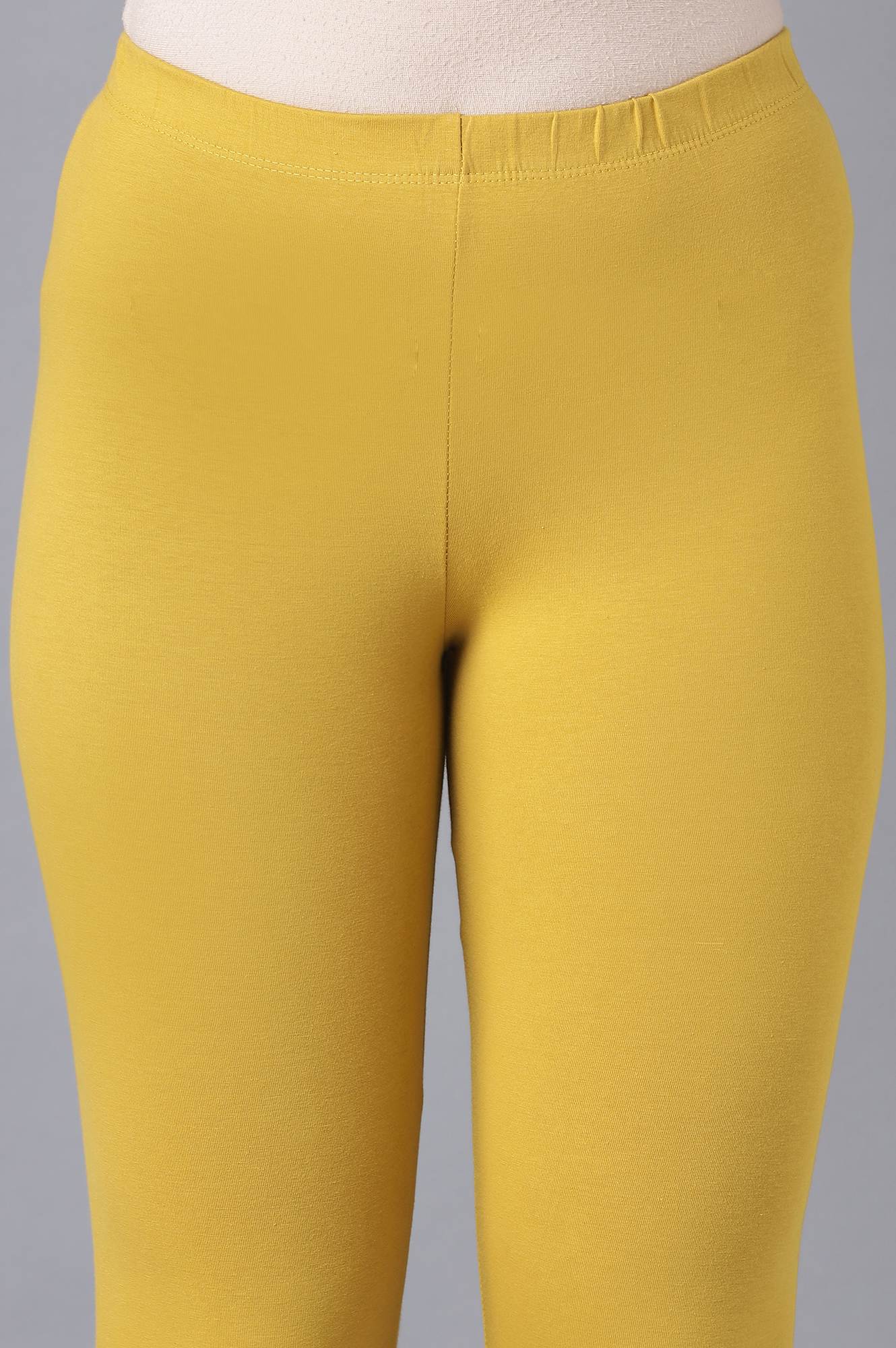Elleven Women's Yellow Skin Fit Churidar - Image 6