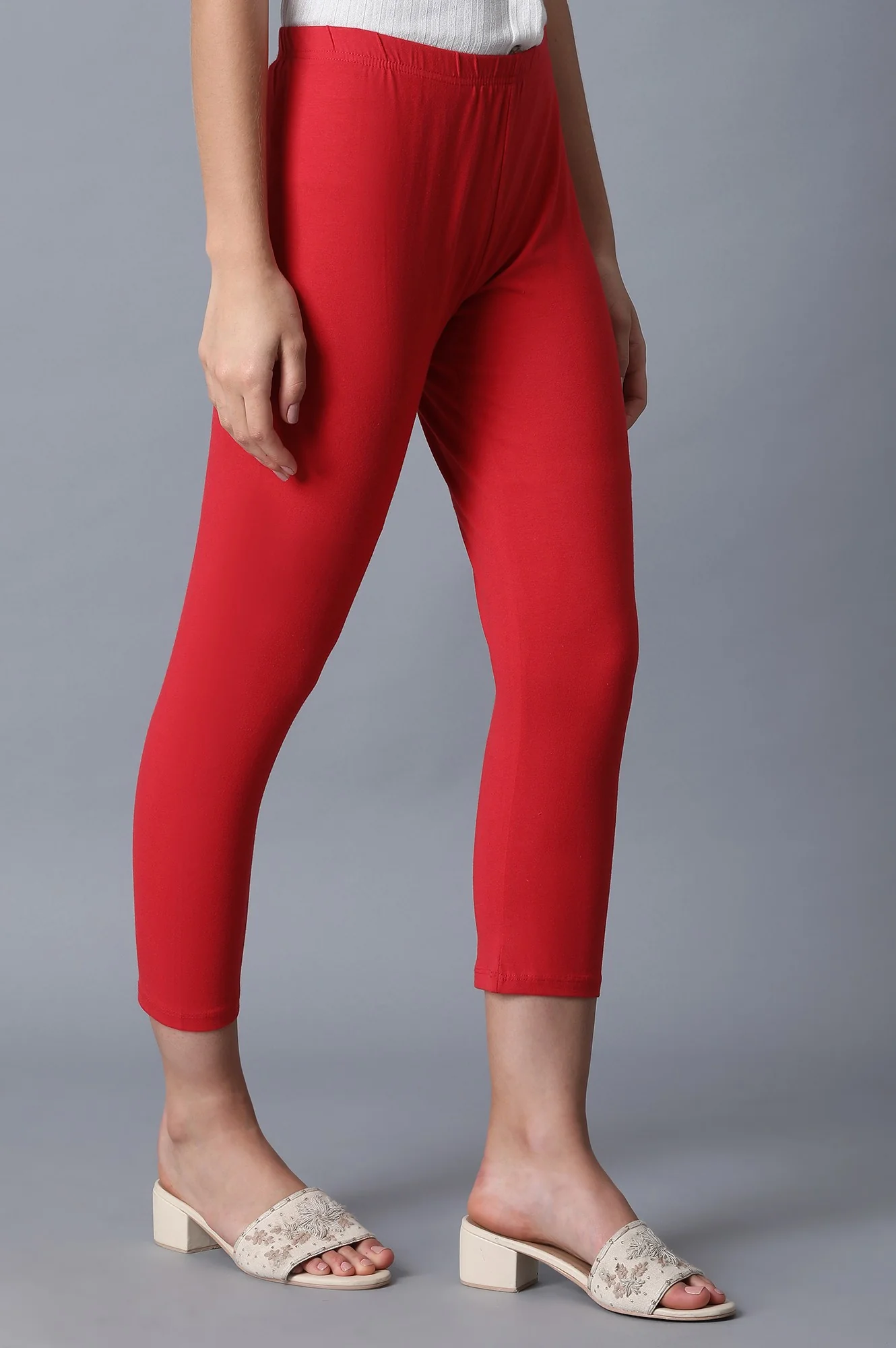 Red Leggings - Image 4