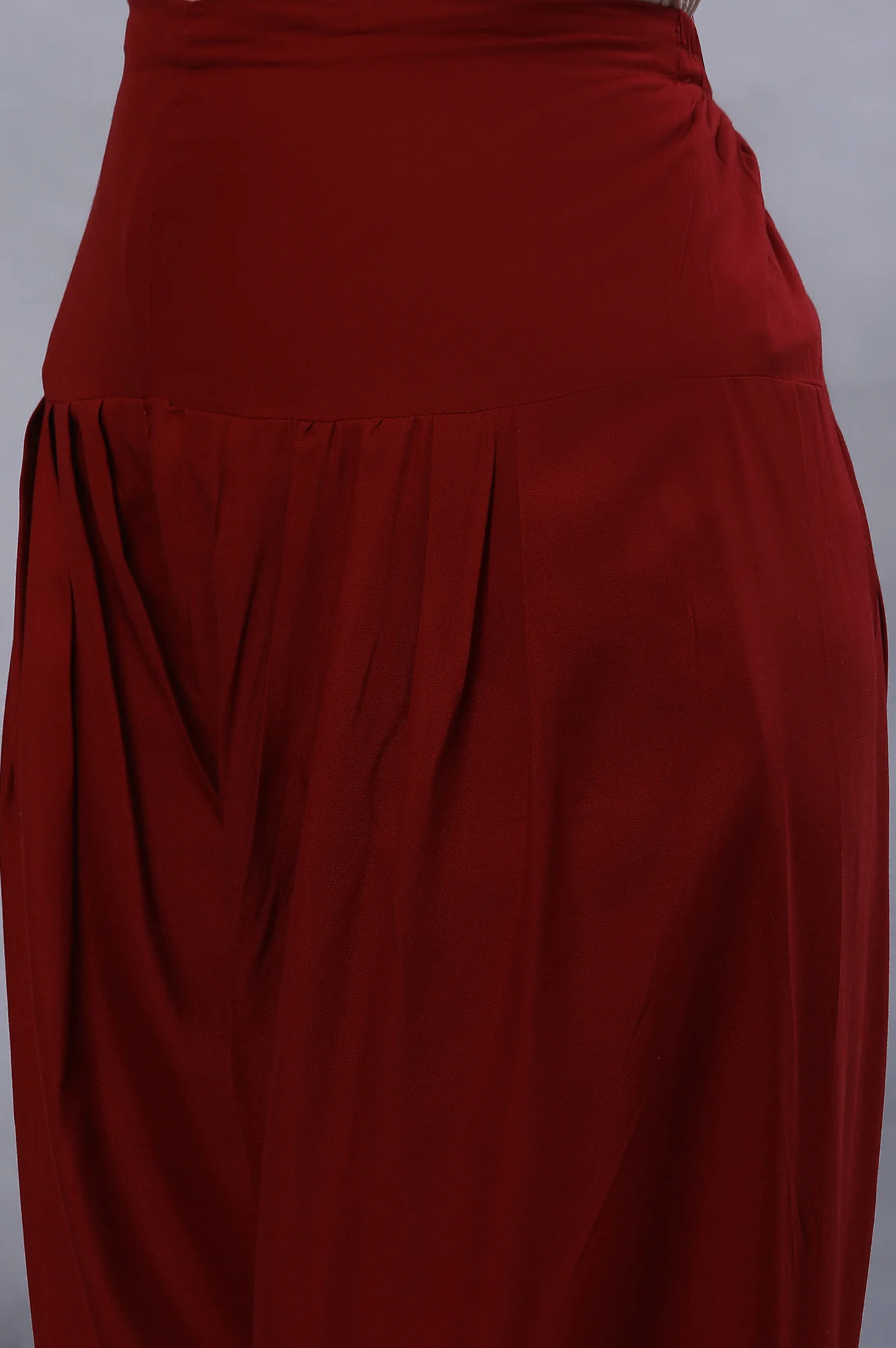 Red Paisley Embroidered Salwar - Image 7