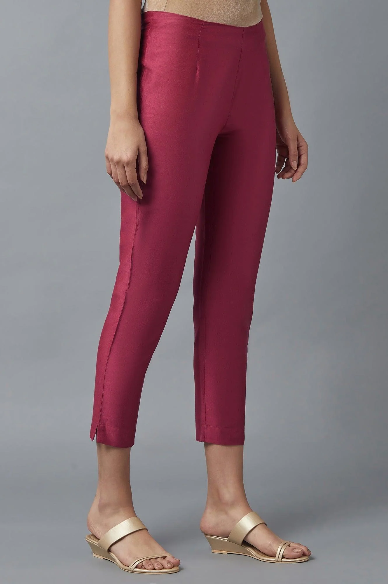 Red Slim Pants - Image 4