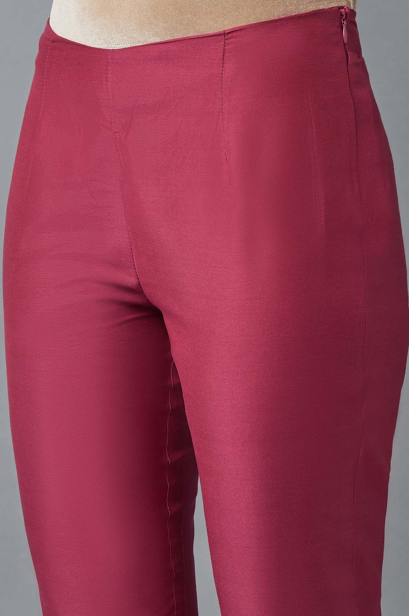 Red Slim Pants - Image 6