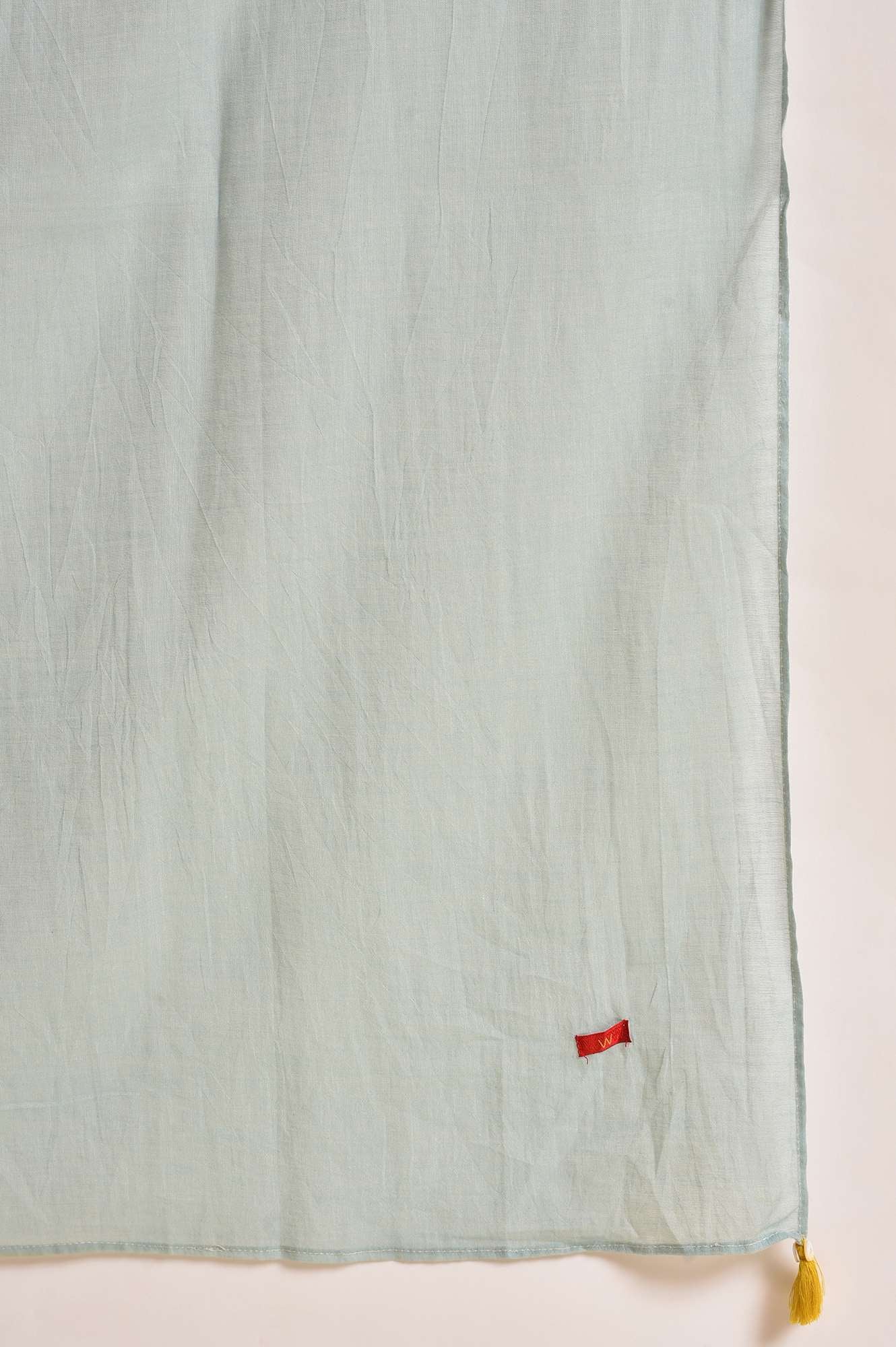 Soft Multicoloured Yarn-Dyed Dupatta - Image 5