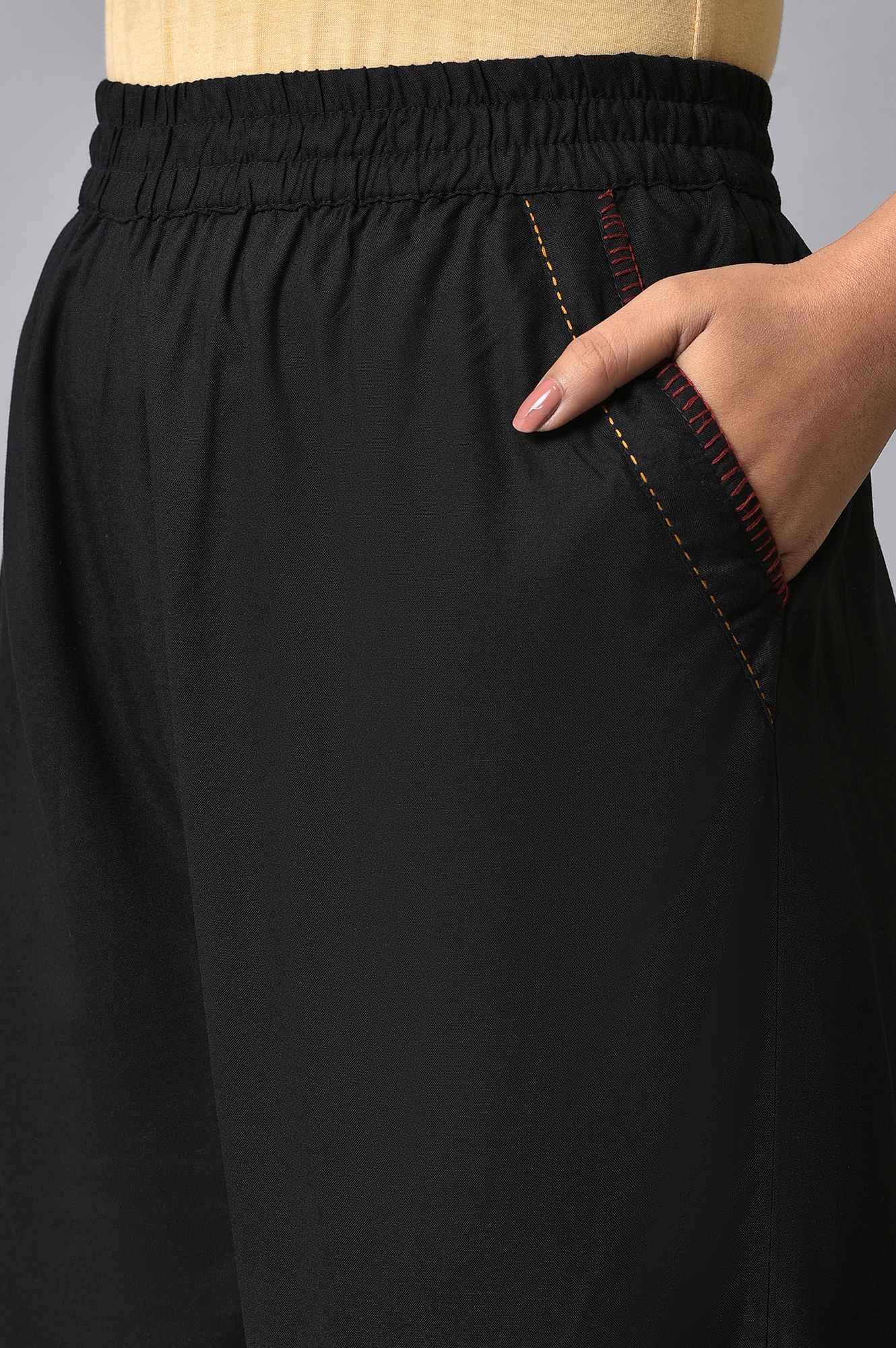 Teal Embroidered Plus Size Round Neck kurta - Image 7