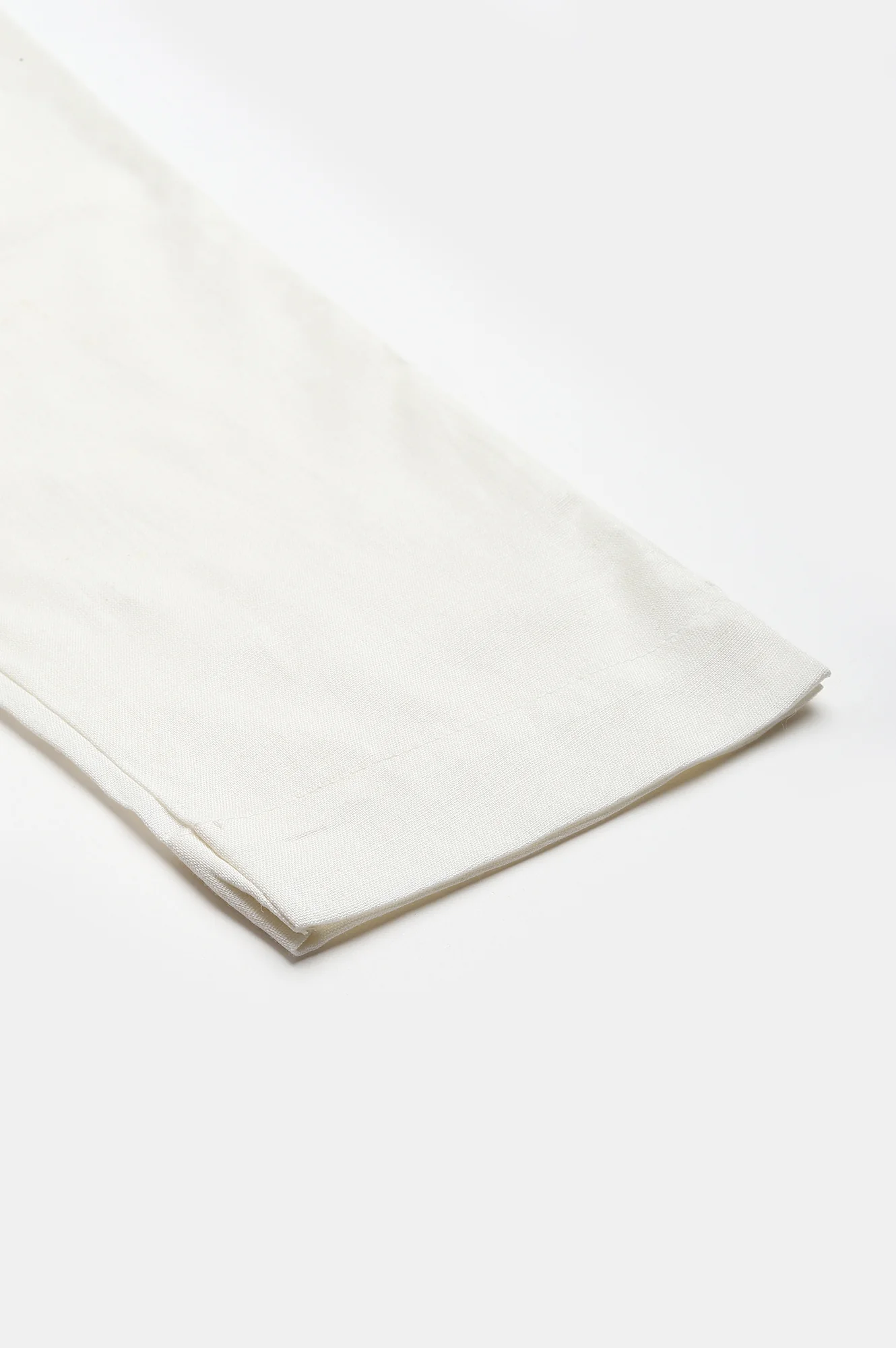 White Fitted Pants - Image 7