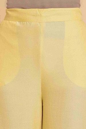 White Printed Straight Kurta, Parallel Pants And Dupatta Set - Image 6